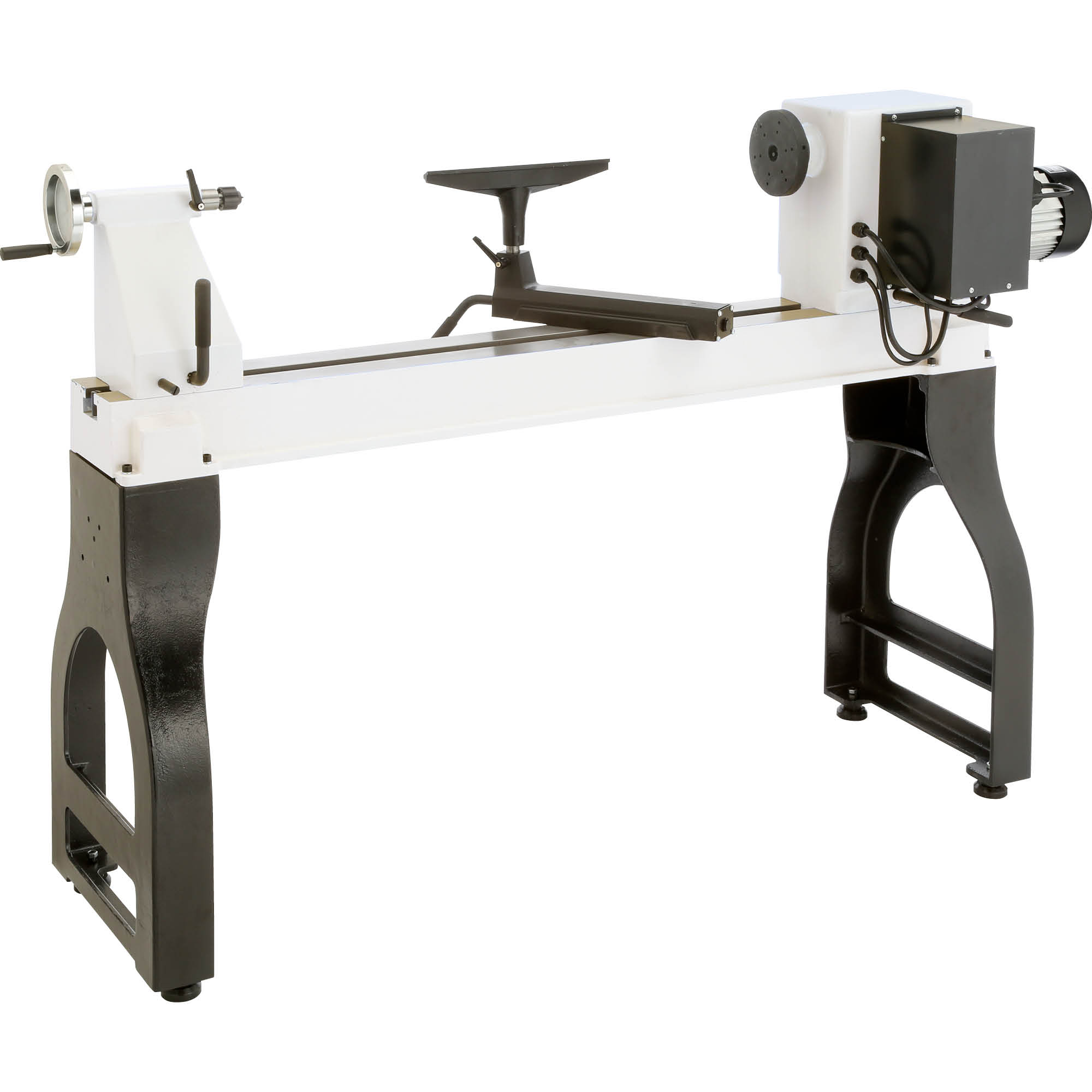 Torno de madera de velocidad variable de 22 pulgadas x 42 pulgadas de Shop Fox modelo W1852