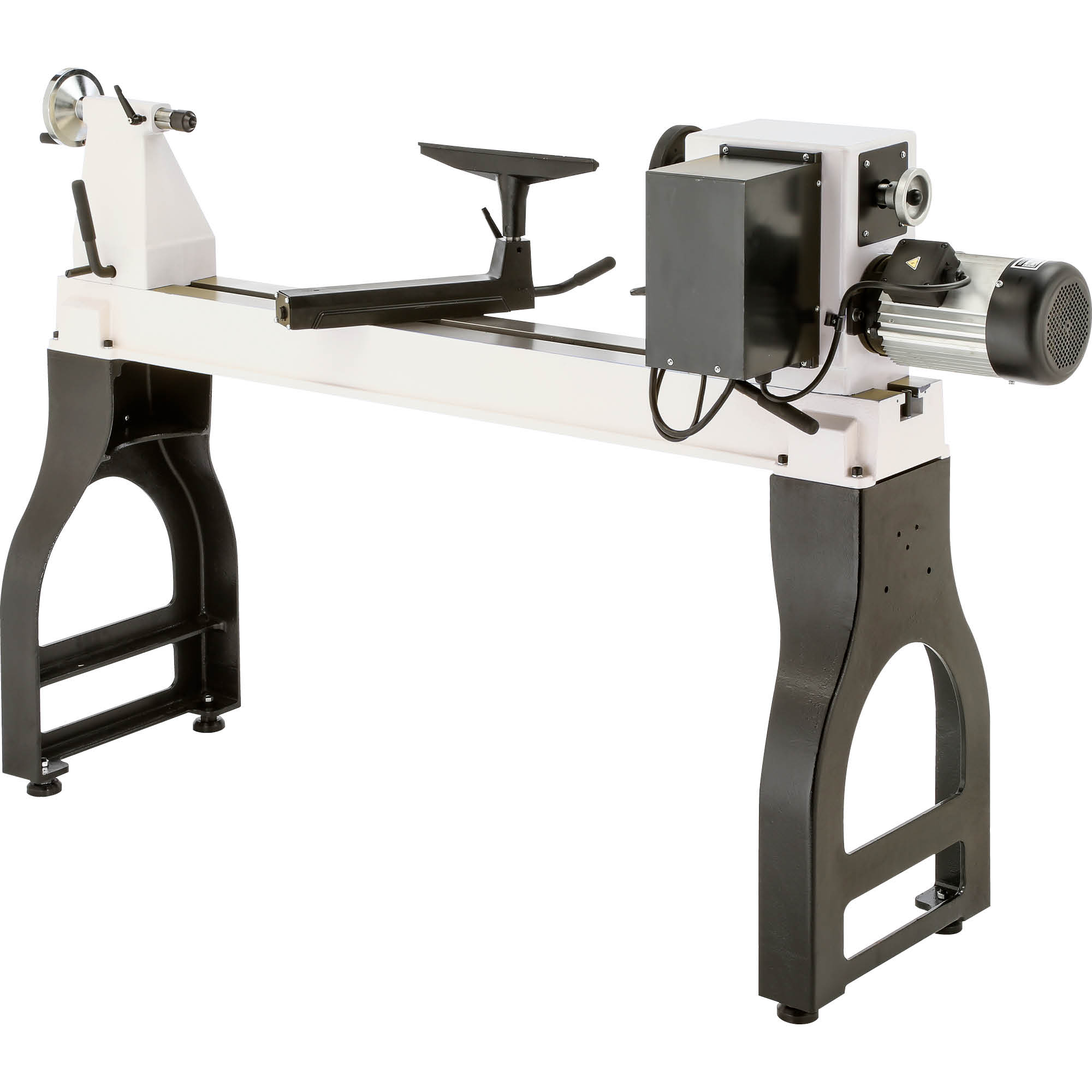 Torno de madera de velocidad variable de 22 pulgadas x 42 pulgadas de Shop Fox modelo W1852