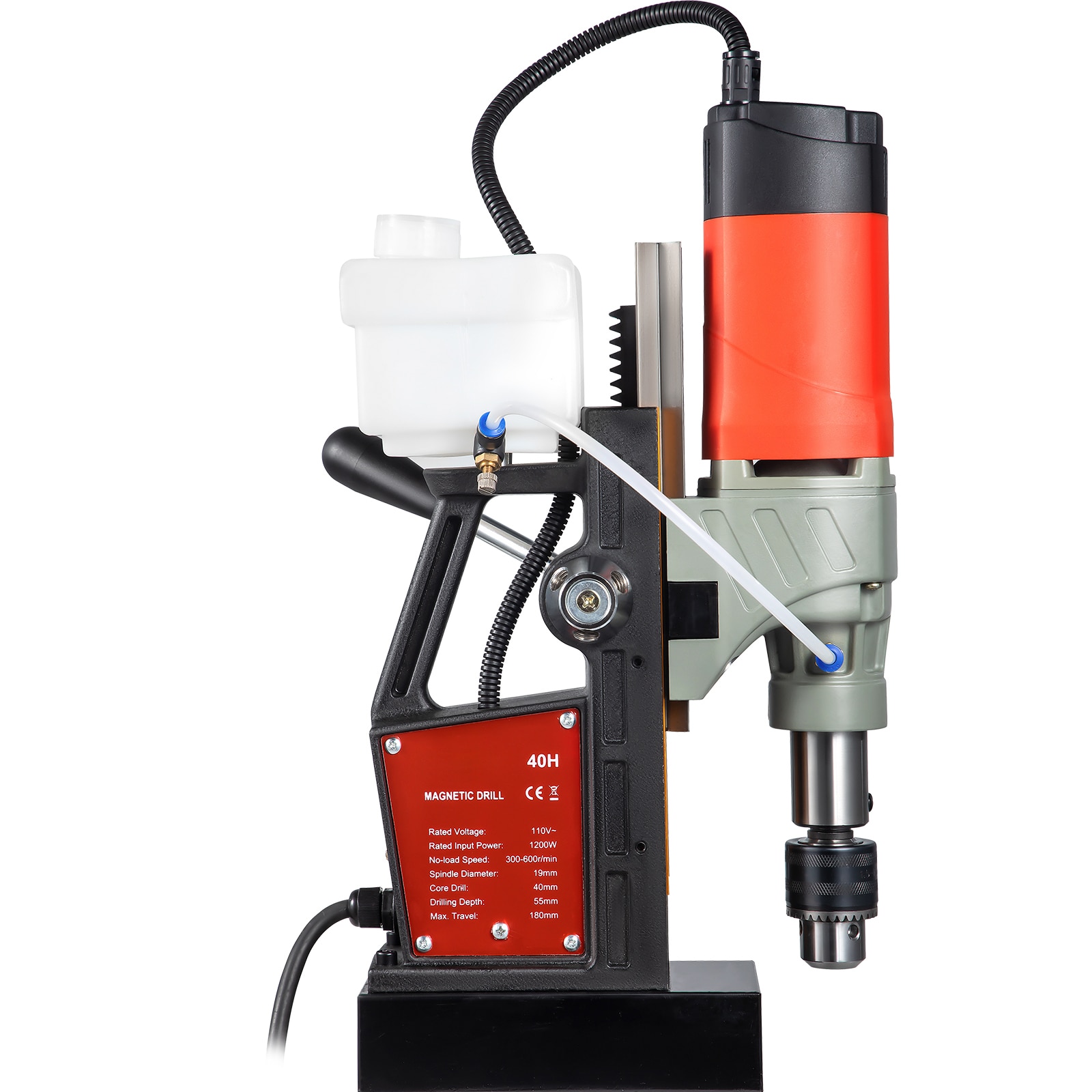 Prensa magnética SVOPES 1100W con 7 brocas, 10 amperios y 1 velocidad para banco SVOPESJBLJC6P01242V1