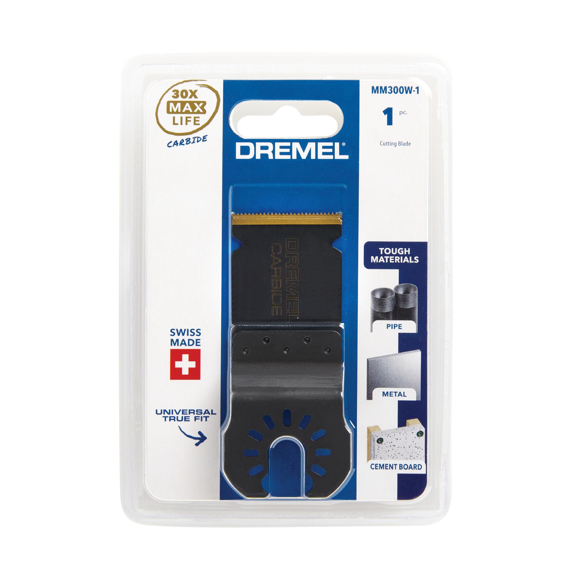 Hojas de herramienta oscilante de carburo verdadero universal Dremel MM300W-1