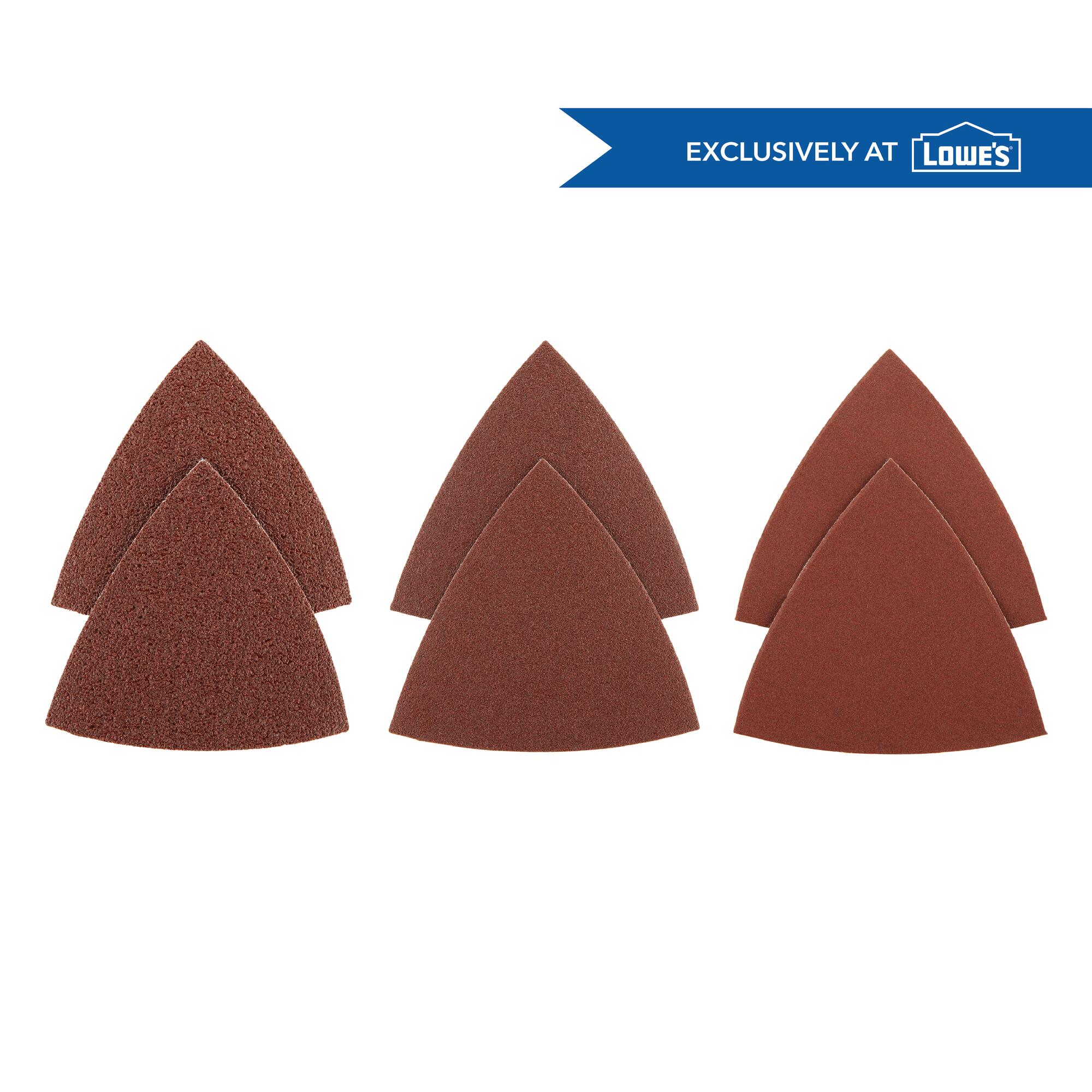 Papel de lija surtido Dremel Universal True Fit 60/120/240 Grit de 6 piezas MM700-6.