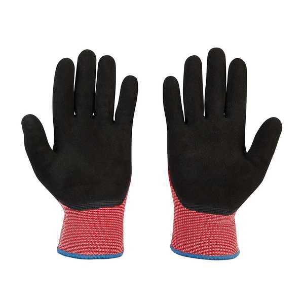 Guantes sumergidos aislados para invierno Milwaukee Tool nivel de corte 2 - Extra Grande 2XL, nivel de corte A2, calibre 15, rojo/negro, 2XL (11) - 48-73-7924