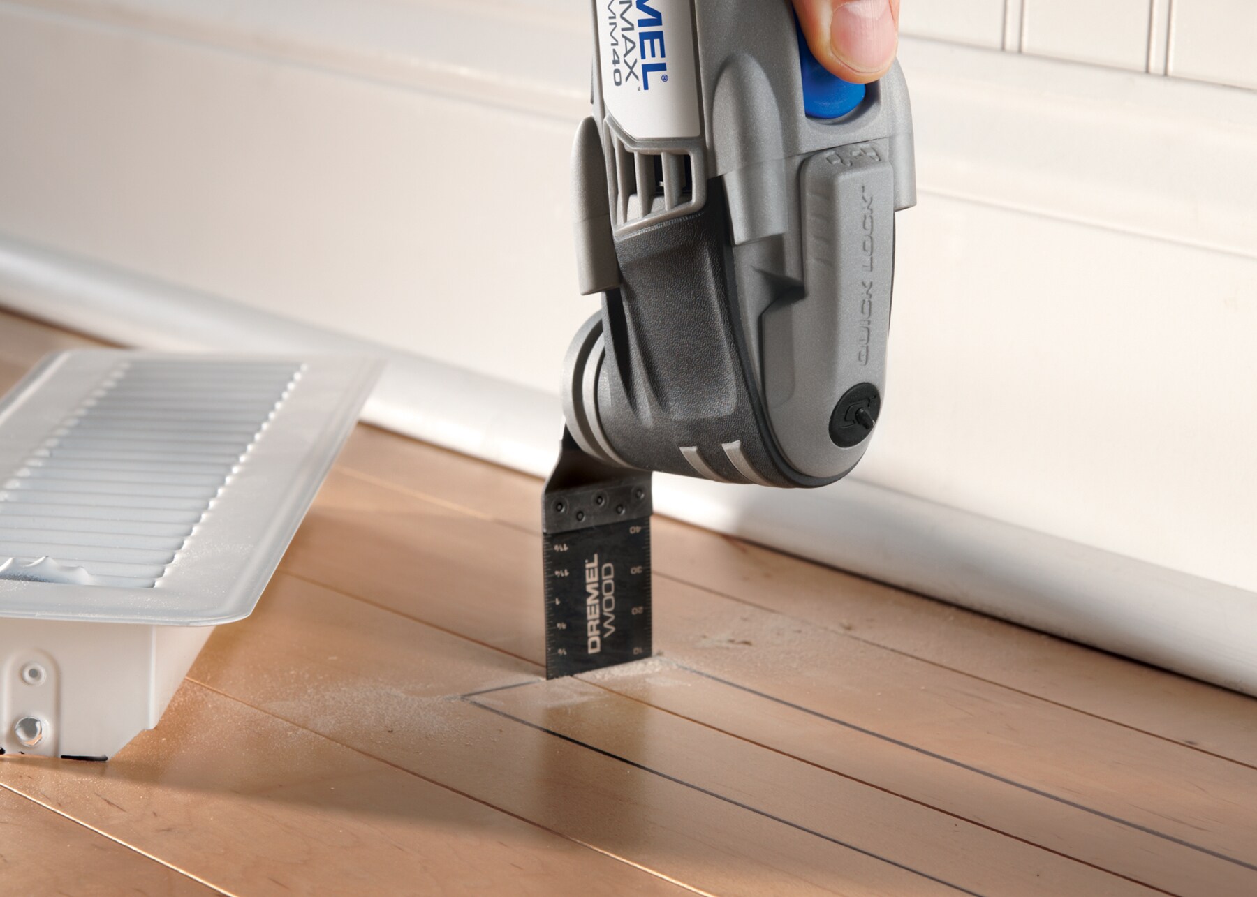 Cuchilla para herramienta oscilante de acero de alta velocidad Dremel MM480