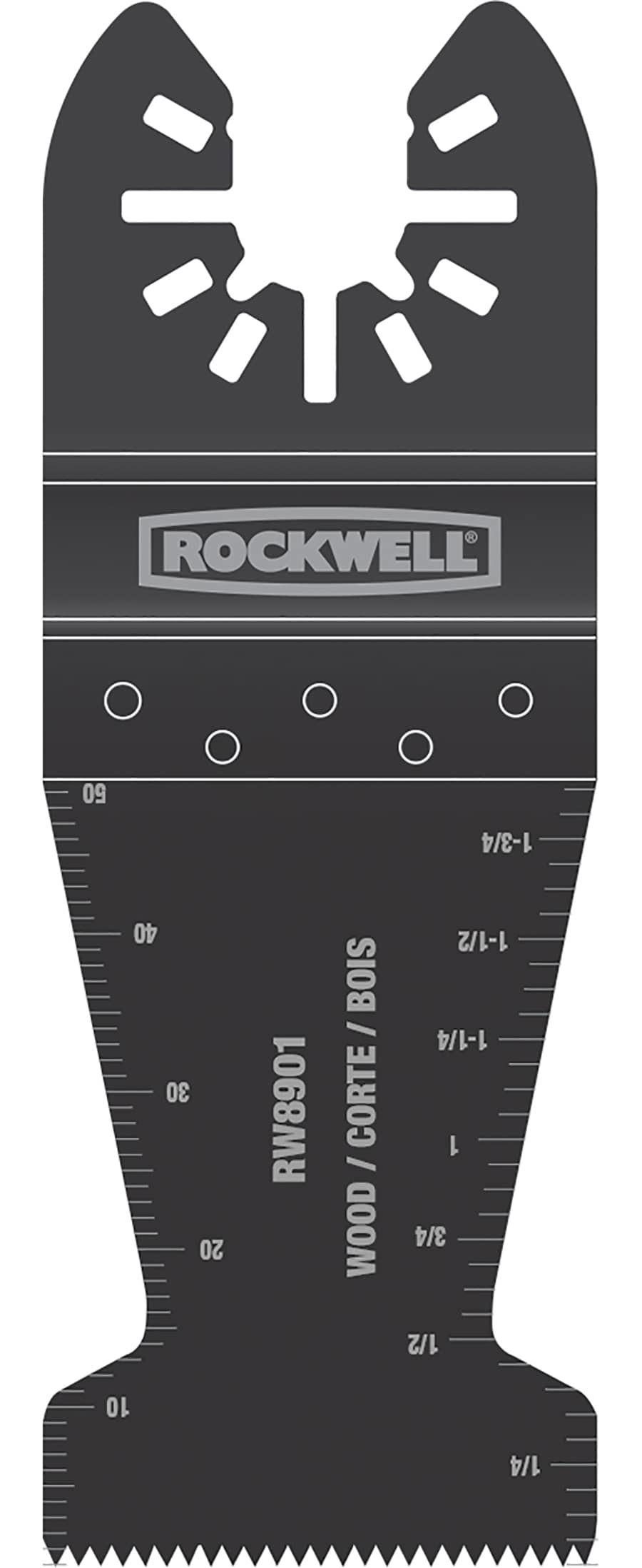 Hoja de herramienta oscilante de acero de alto carbono ROCKWELL Sonicrafter RW8901
