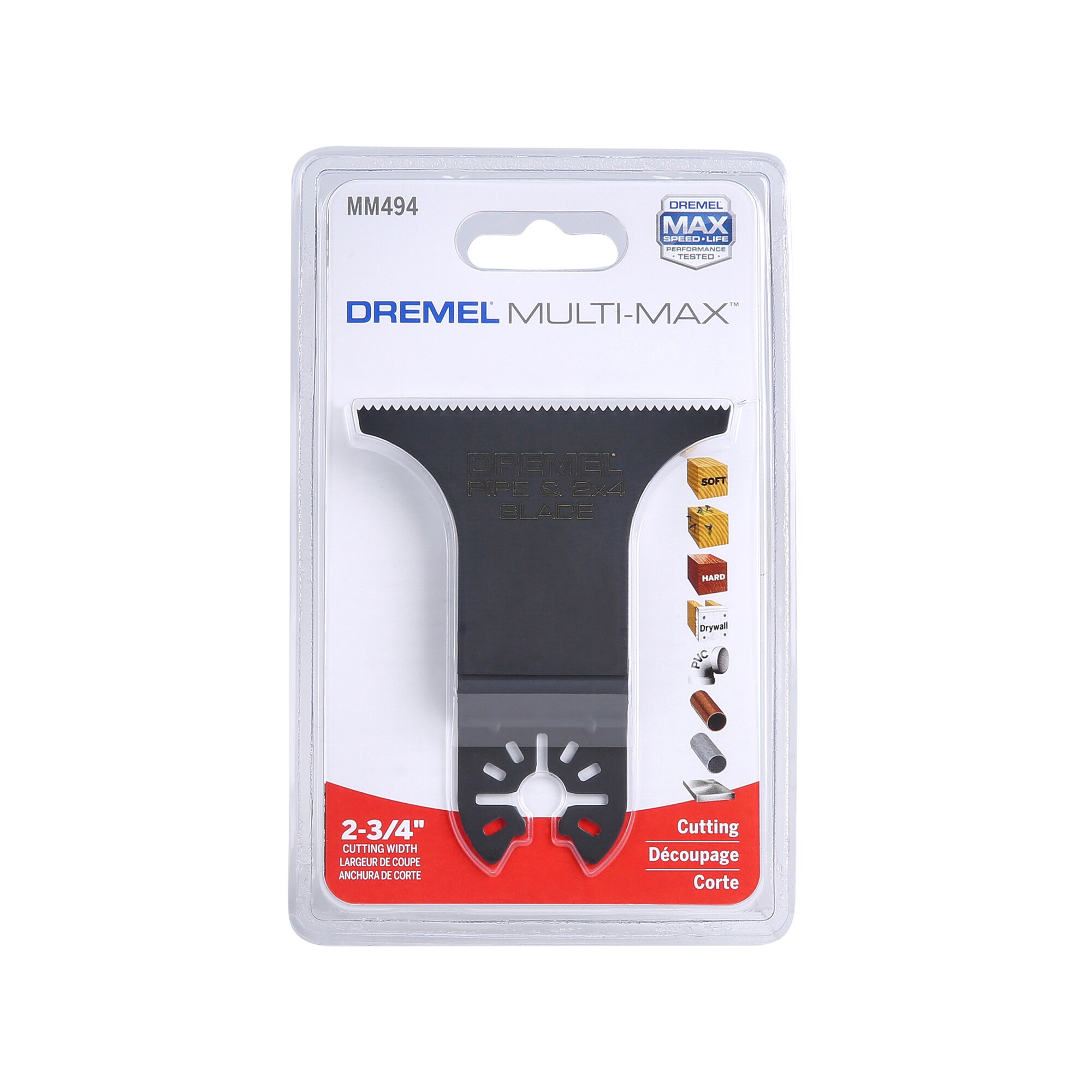 Cuchilla para herramienta oscilante bi-metal Dremel MM494
