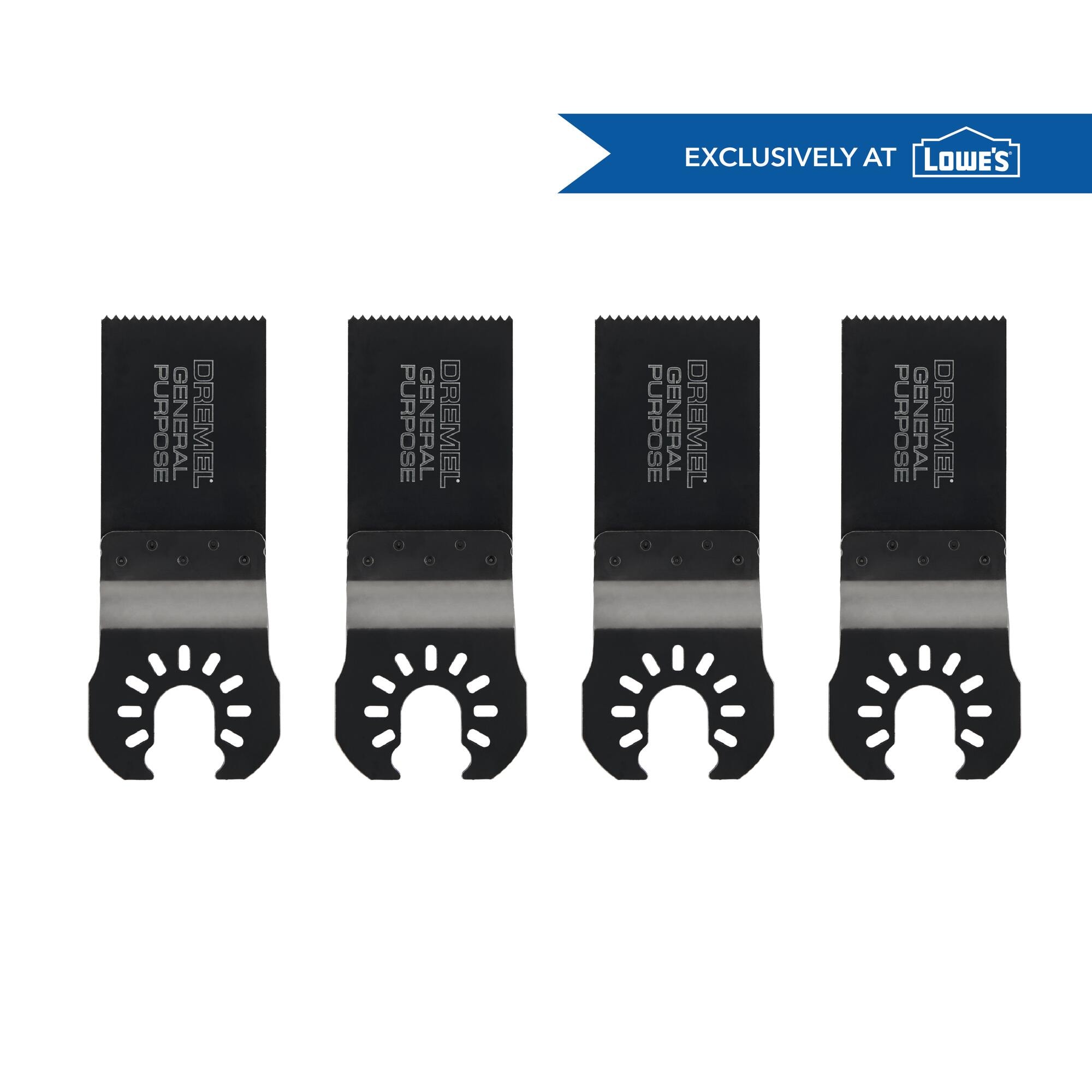 Hoja de herramienta oscilante bi-metálica Dremel Universal True Fit 4-Pack MM200W-4