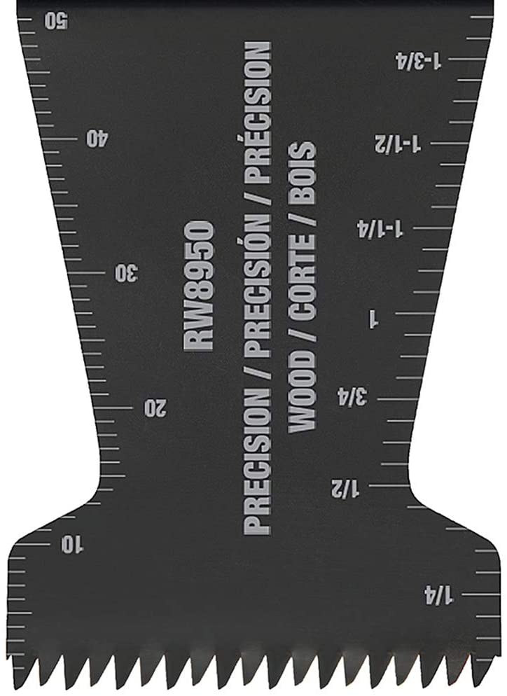 ROCKWELL Sonicrafter 3 - Juego de 3 hojas para herramienta oscilante de acero de alto carbono RW8950.3