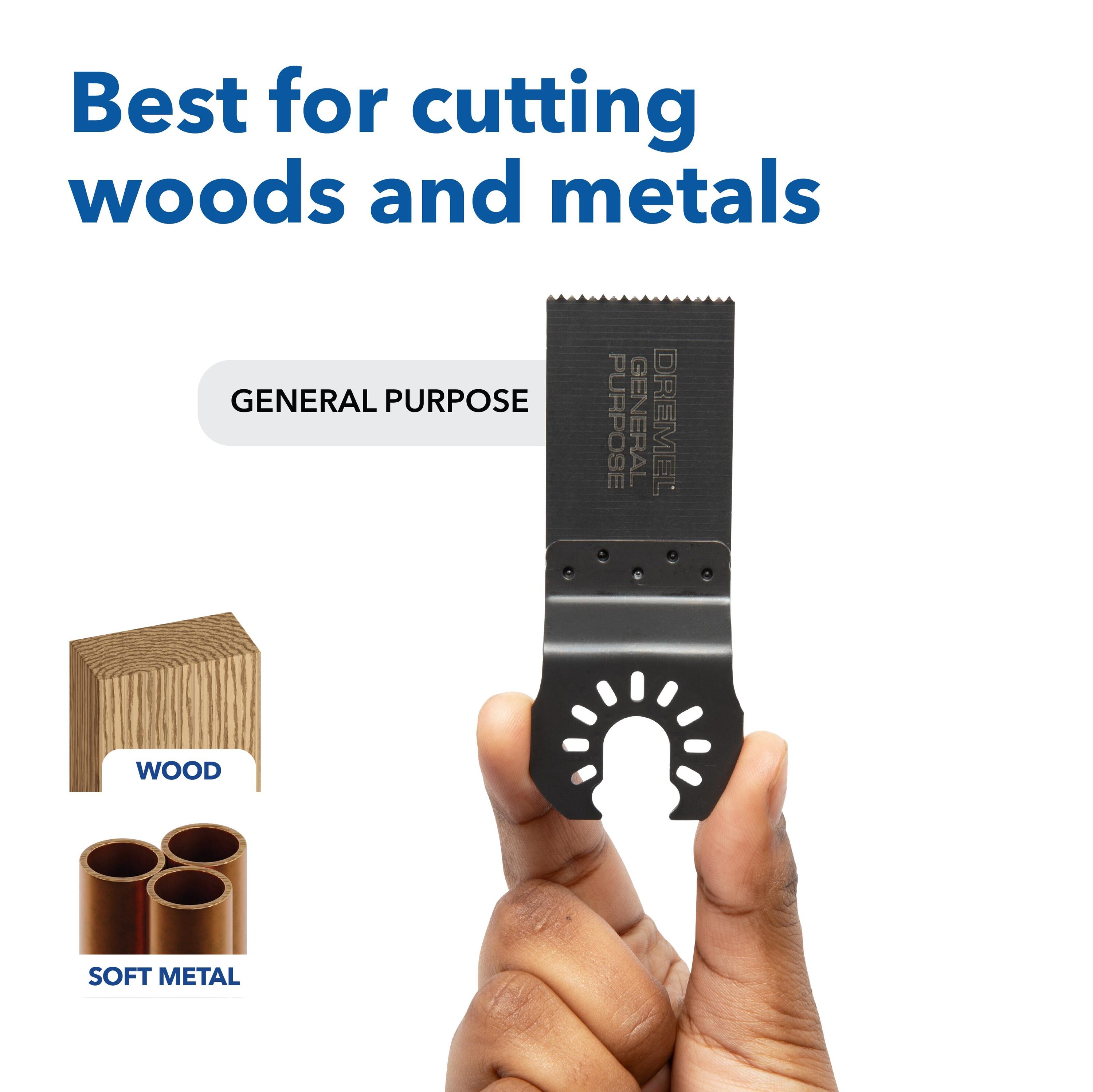Hoja para herramienta oscilante Dremel Universal True Fit Bi-metal MM200W-1