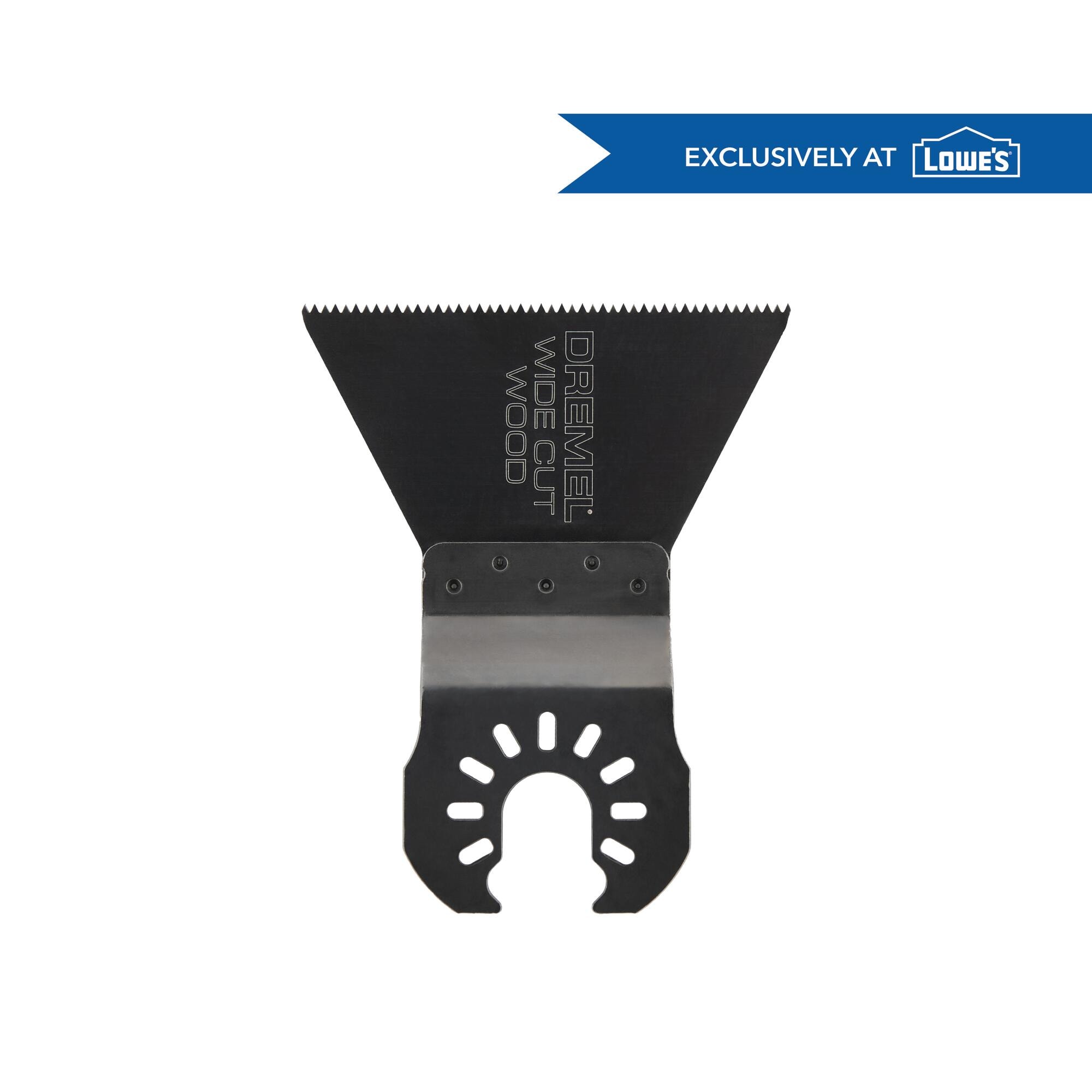Cuchilla para herramienta oscilante Dremel Universal True Fit PVC Flush Cutting de acero al alto carbono MM105W-1