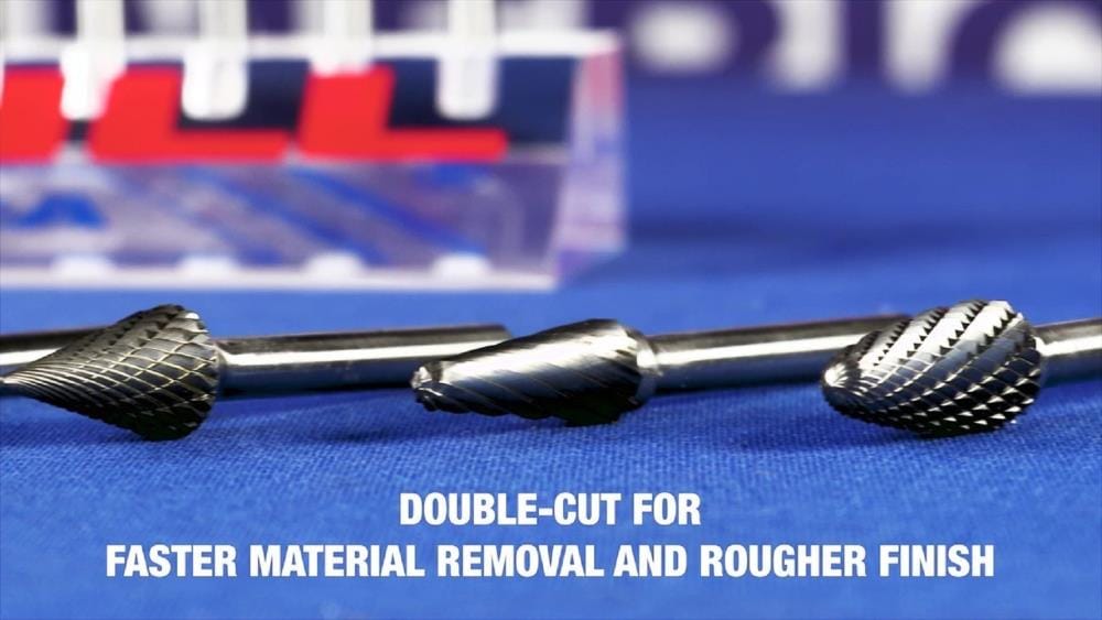 Accesorio para cortar de carburo de tungsteno de 1/2 pulgada Drill America DULSL4NF
