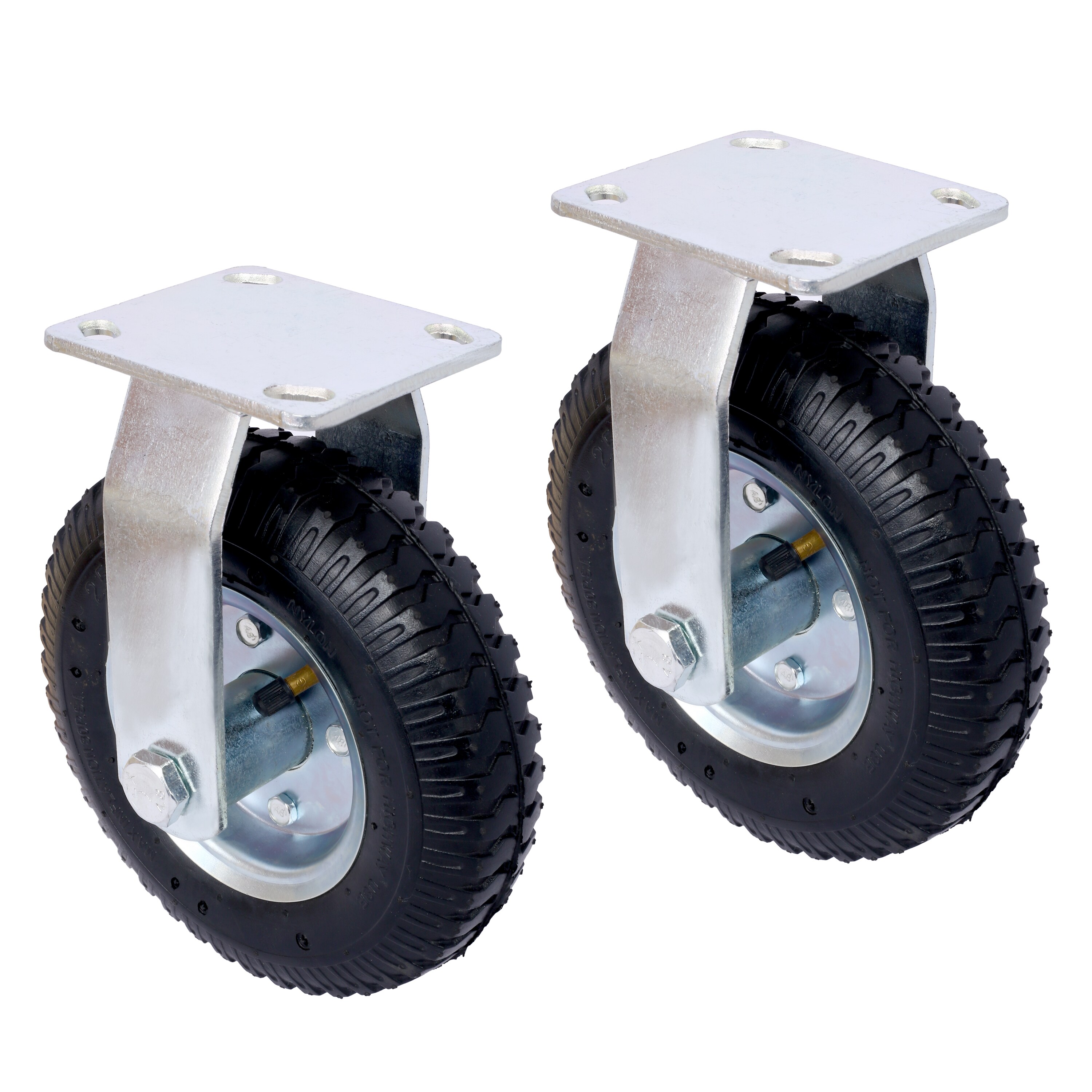 Set de 2 piezas de acero Siavonce N/O - Set de Accesorios Multipropósito para Ruedas XH30458