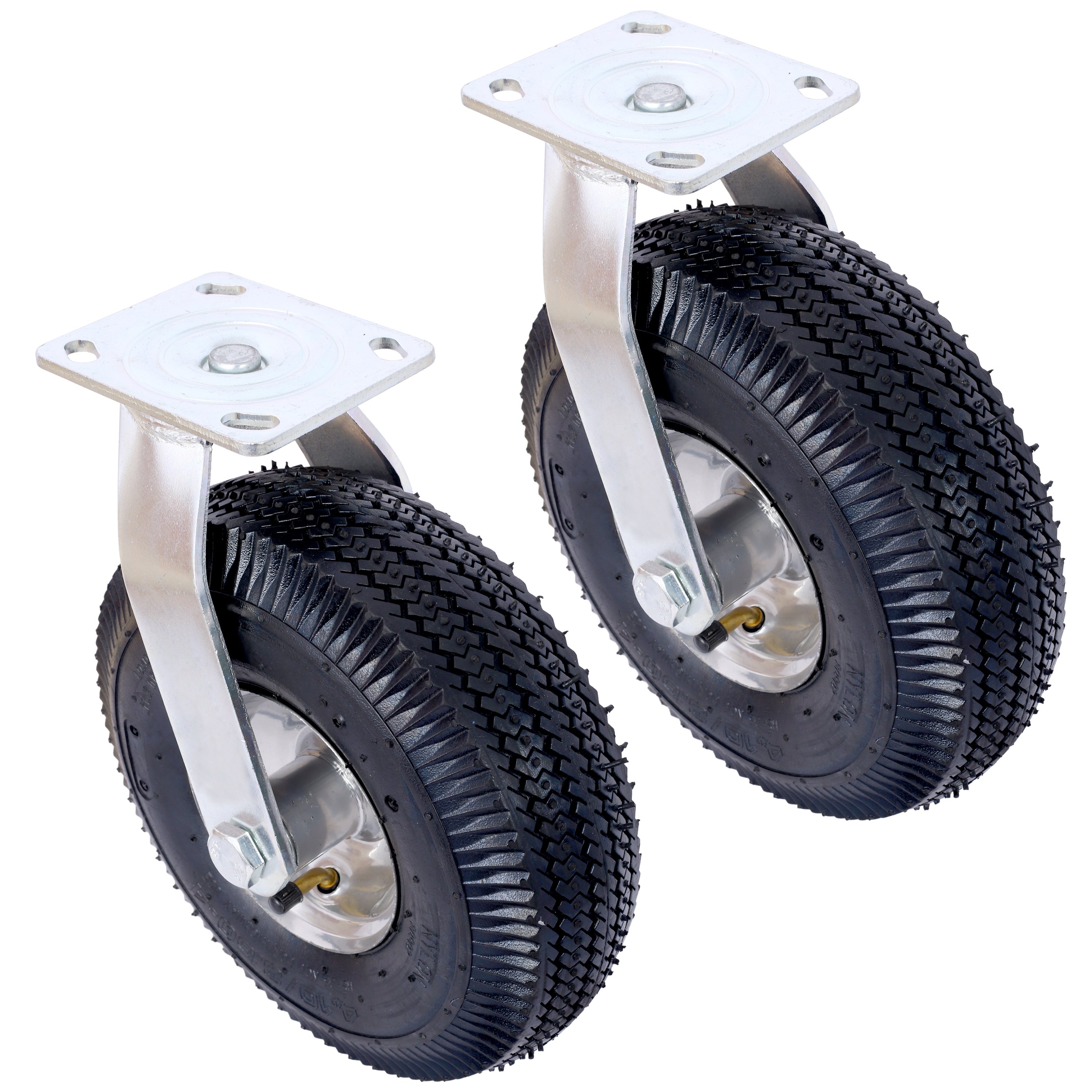 Juego de accesorios para llantas Siavonce N/O de 4 piezas de acero multipropósito XH30466