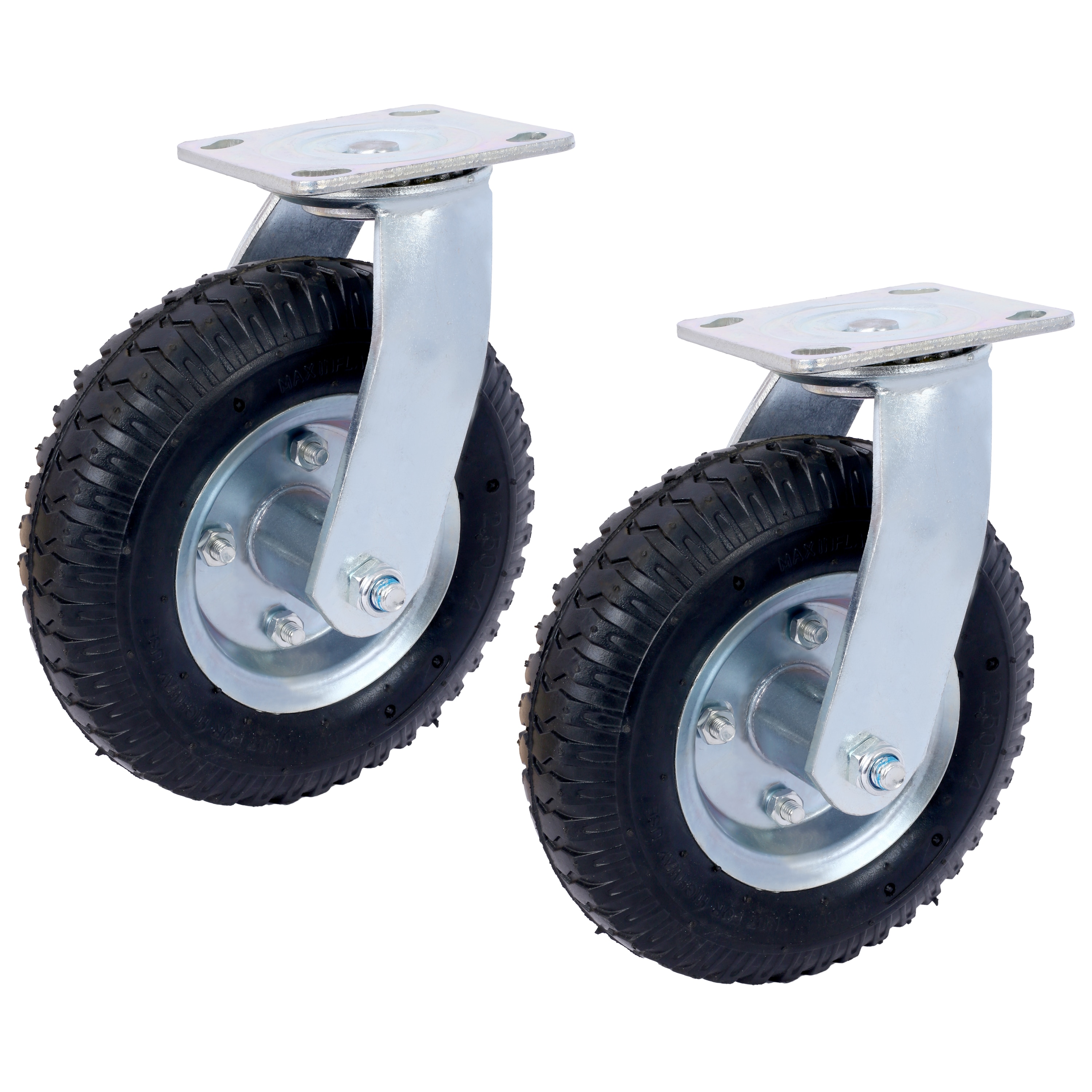 Juego de 2 piezas de acero Siavonce N/O - Set multipropósito de accesorios para ruedas XH30457