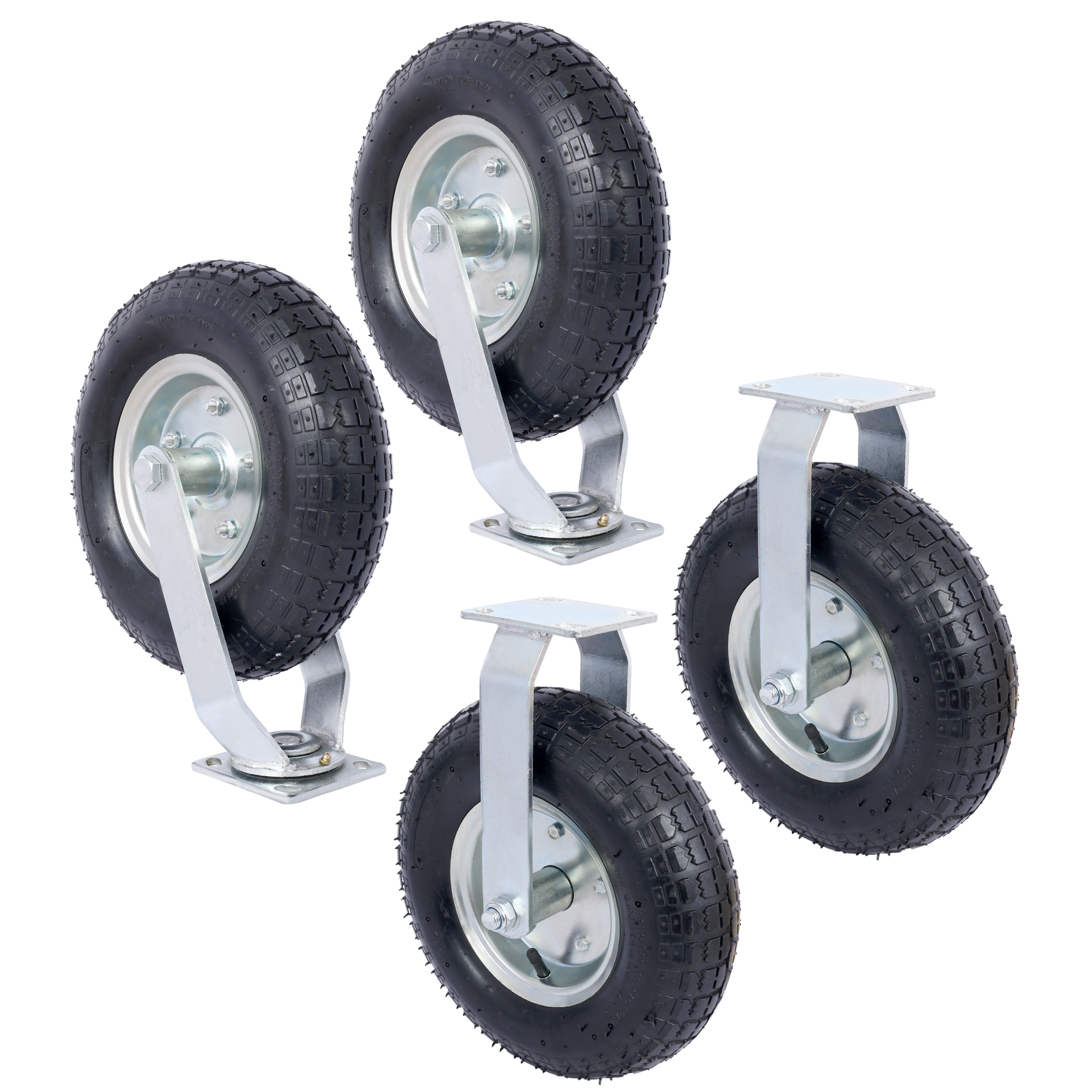 Juego de accesorios multipropósito para ruedas Siavonce N/O 4 piezas de acero XH30469