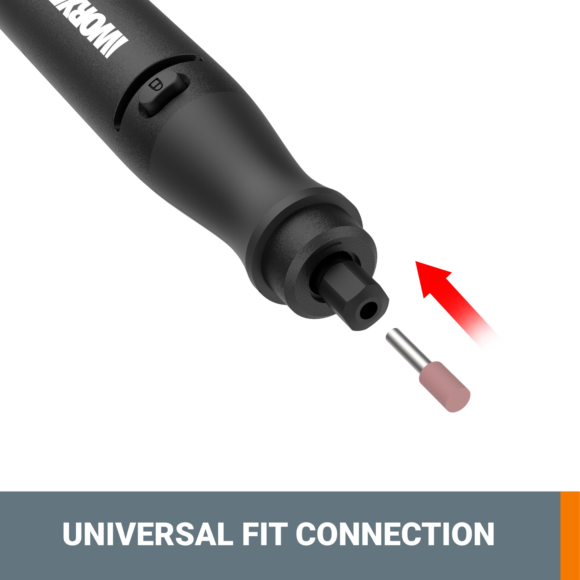 Kit de herramientas rotativas inalámbricas WORX MakerX de velocidad variable de 20 voltios máximo para manualidades (batería incluida) (cargador incluido) WX989L