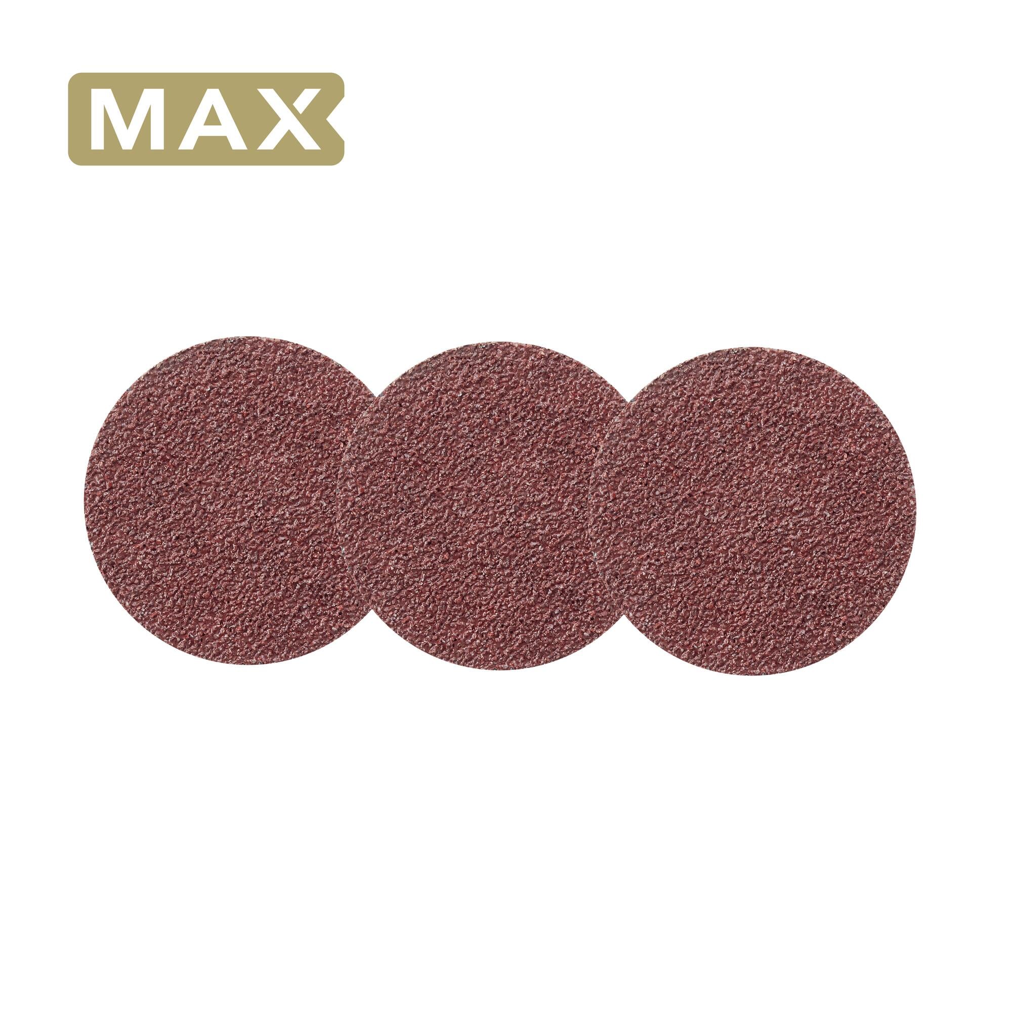 Set de accesorios para disco de lijado Dremel de óxido de aluminio de 60 granos de 1-1/2 pulgadas, 3 piezas EZ411HP