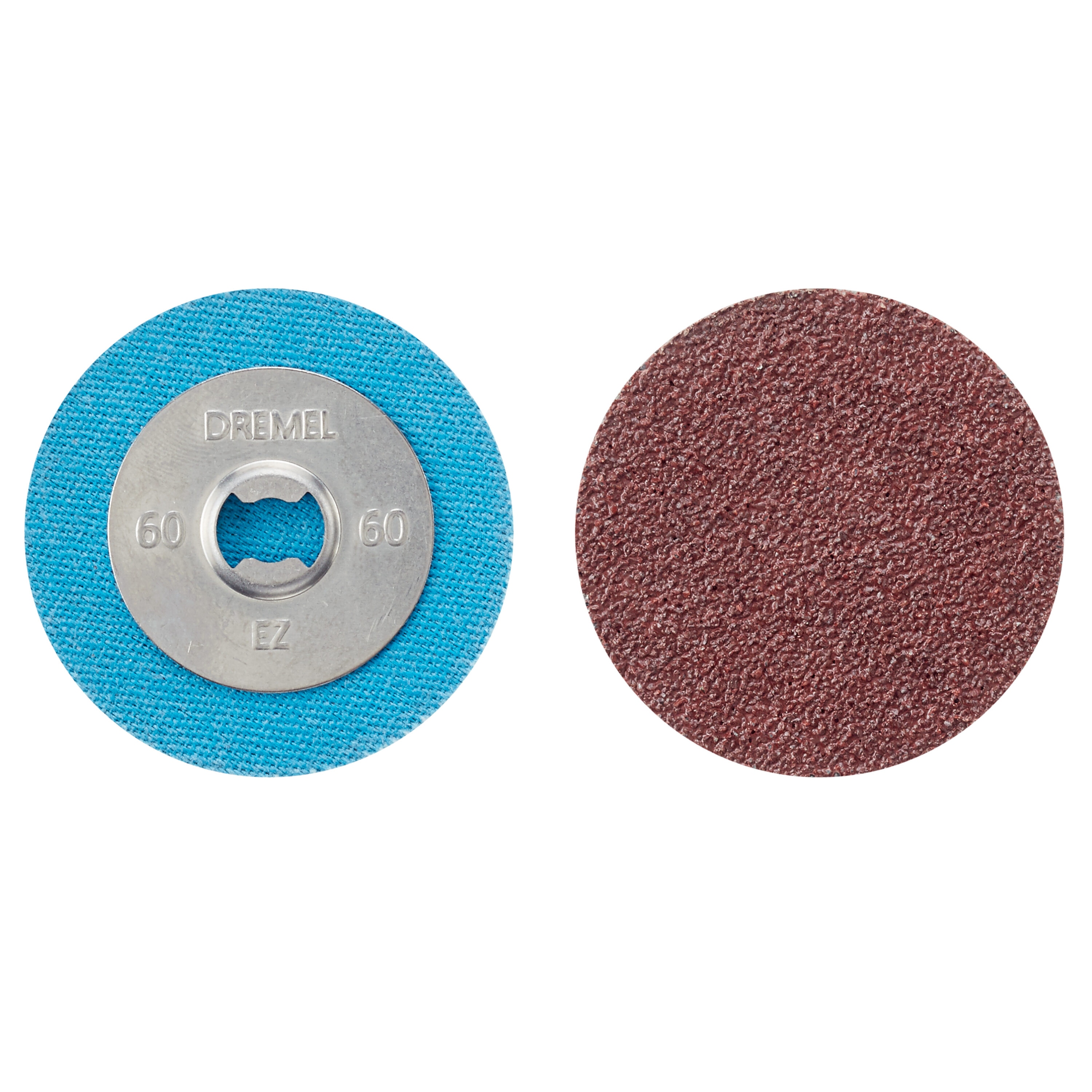 Set de accesorios para disco de lijado Dremel de óxido de aluminio de 60 granos de 1-1/2 pulgadas, 3 piezas EZ411HP