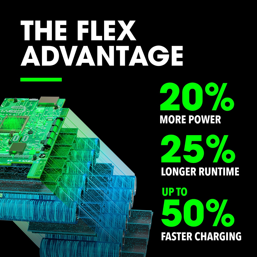 Herramienta rotativa inalámbrica FLEX de 1 velocidad y 24 voltios para cortar (batería no incluida) FX2471-Z