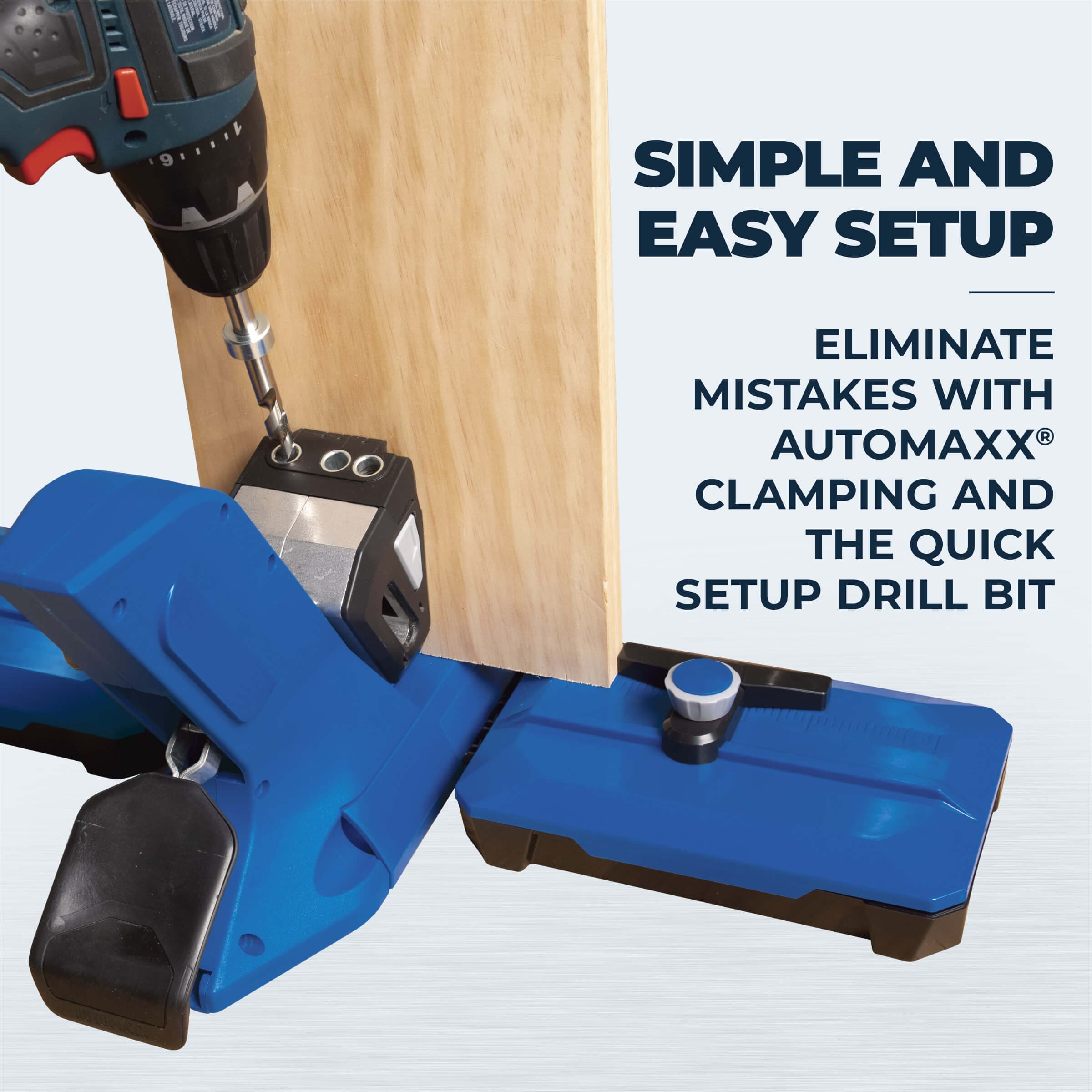 Kreg Pocket-Hole Jig 720PRO Plus - Plantilla avanzada y premium para uniones sólidas, sujeción Automaxx, anti deslizamiento GripMaxx KPHJ720PROL