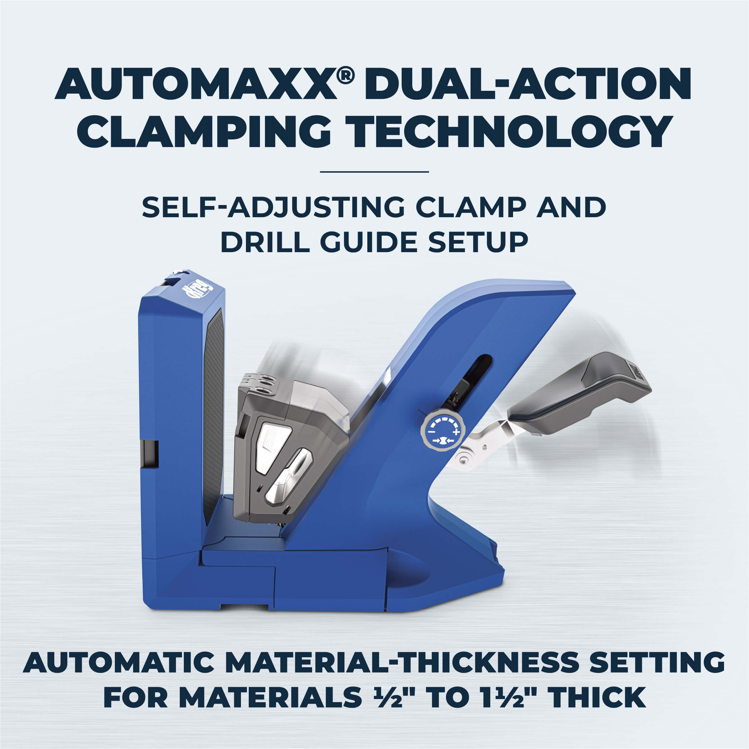 Kreg Pocket-Hole Jig 720PRO Plus - Plantilla avanzada y premium para uniones sólidas, sujeción Automaxx, anti deslizamiento GripMaxx KPHJ720PROL