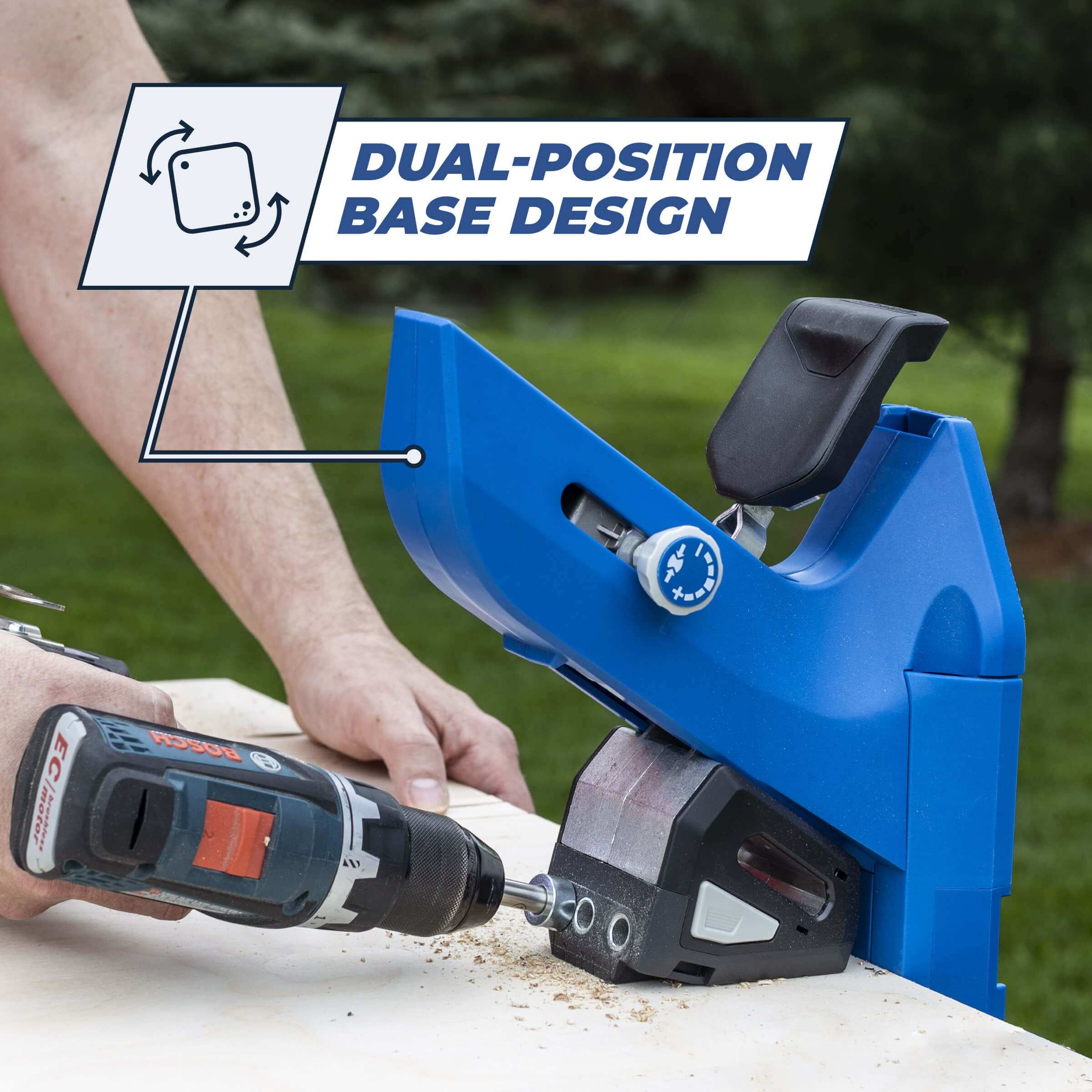 Kreg Pocket-Hole Jig 720PRO Plus - Plantilla avanzada y premium para uniones sólidas, sujeción Automaxx, anti deslizamiento GripMaxx KPHJ720PROL