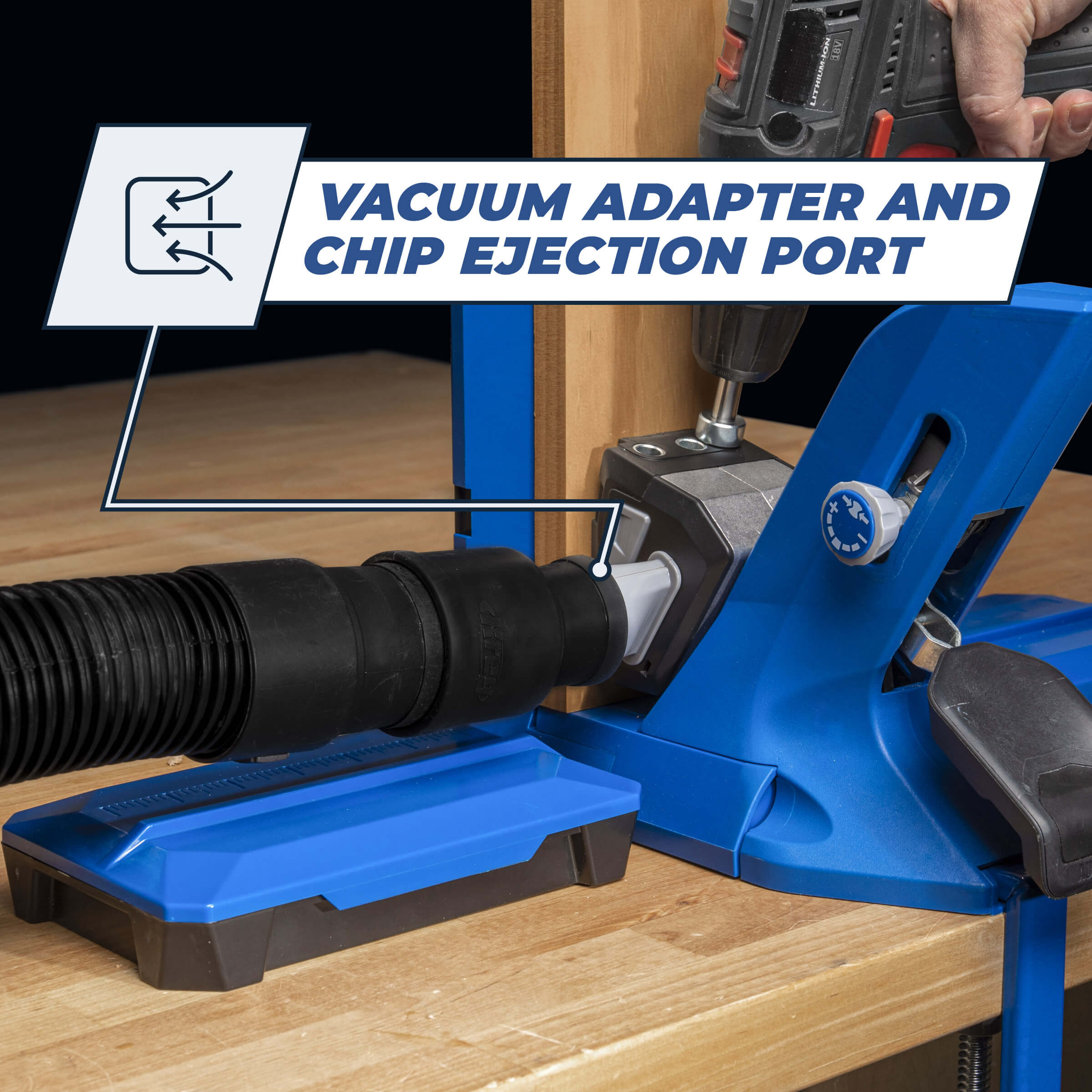 Kreg Pocket-Hole Jig 720PRO Plus - Plantilla avanzada y premium para uniones sólidas, sujeción Automaxx, anti deslizamiento GripMaxx KPHJ720PROL