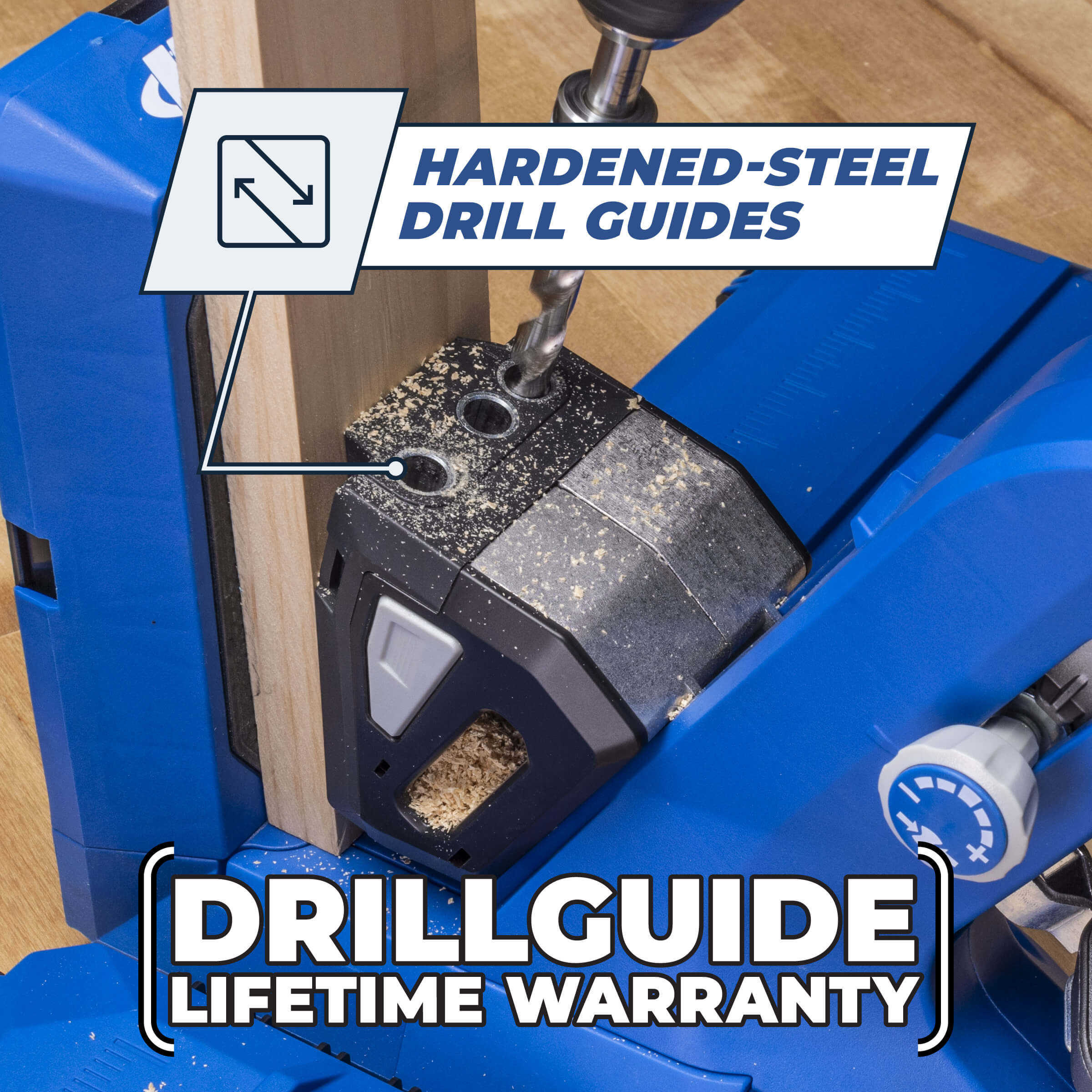 Kreg Pocket-Hole Jig 720PRO Plus - Plantilla avanzada y premium para uniones sólidas, sujeción Automaxx, anti deslizamiento GripMaxx KPHJ720PROL