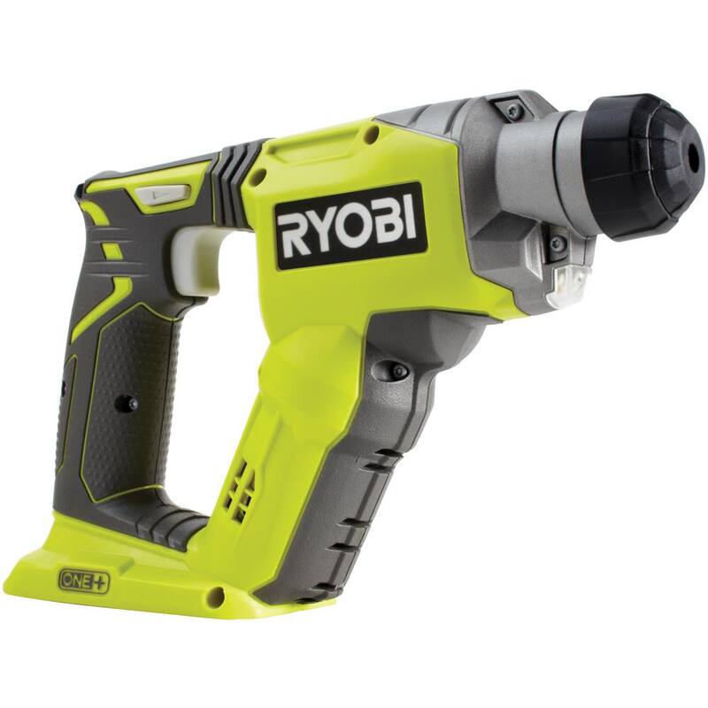 RYOBI ONE+ Taladro martillo rotativo inalámbrico de 18V de iones de litio de 1/2 pulgadas SDS-Plus (solo herramienta) - P222
