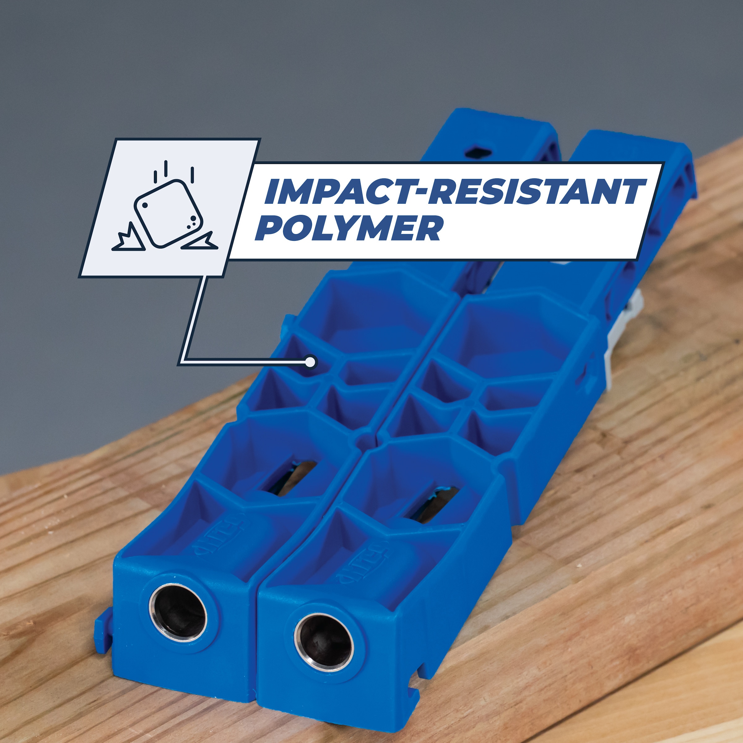 Kreg Pocket-Hole Jig XL - Tamaño ajustable, guías de perforación doble desmontables, sujeción segura KPHJ920