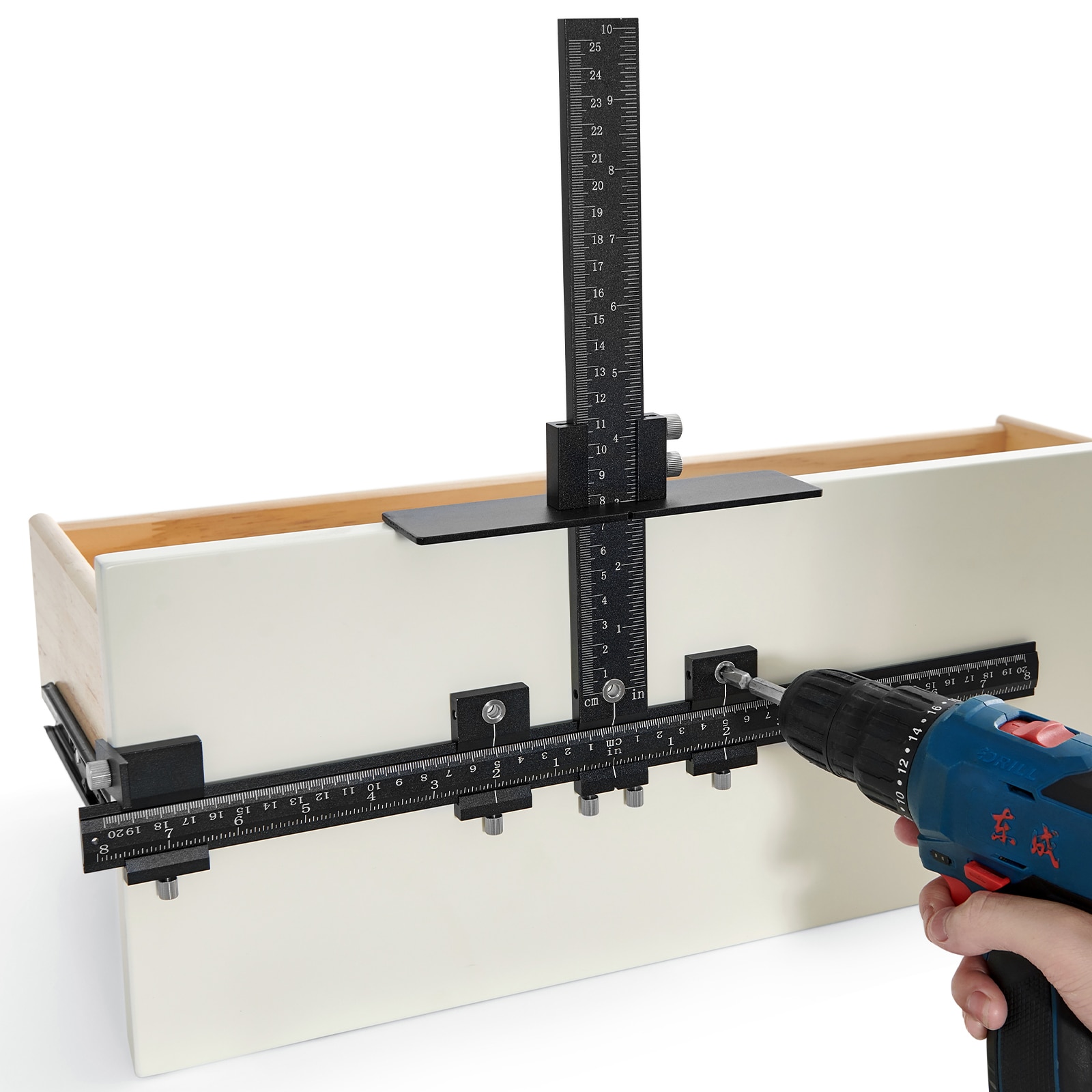 Plantilla de hardware para gabinete SVOPES de aleación de aluminio ajustable para la instalación de puertas y cajones frente. SVOPESJJWJJJQ04647V0