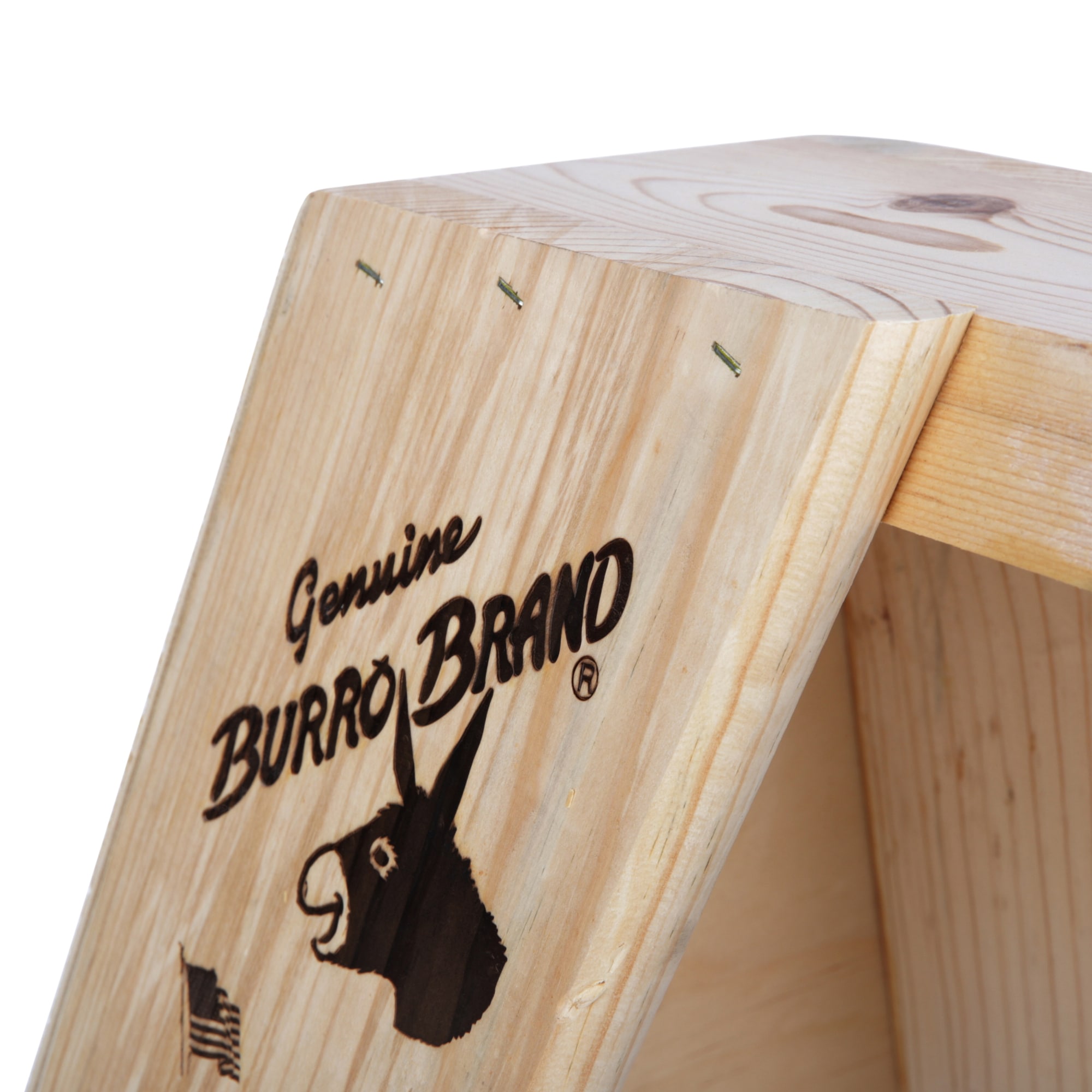 Soporte de sierra de madera BURRO BRAND Classic de 21 pulgadas de ancho por 29 pulgadas de alto (capacidad de 1000 lb) PL16L