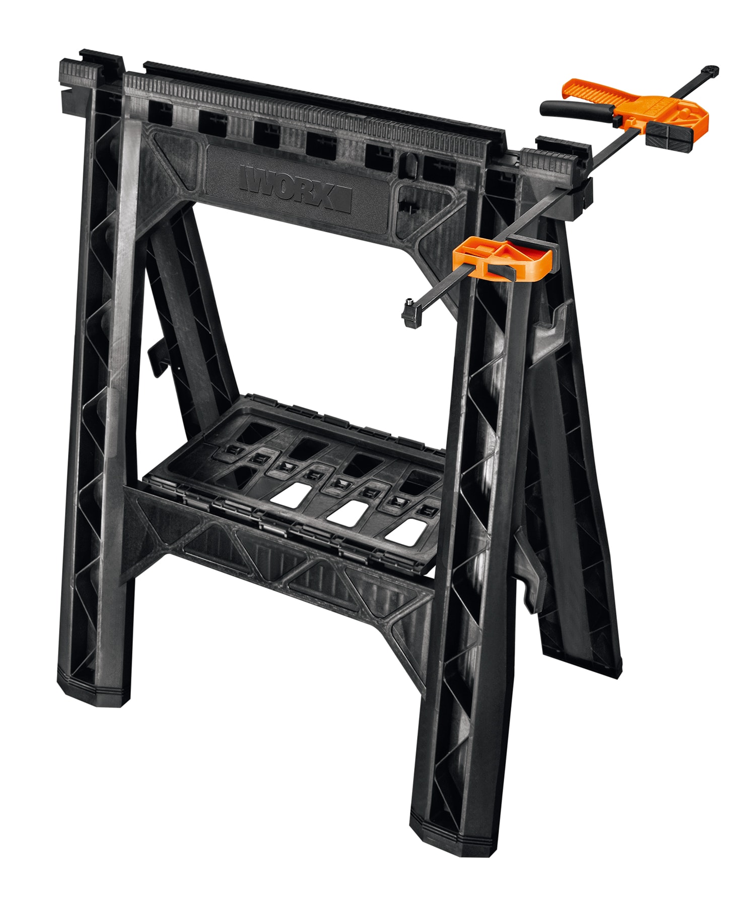 Caballo de sierra ABS WORX de 27.0 pulgadas de ancho por 32.0 pulgadas de alto (capacidad de 1000.0 lb) WX065