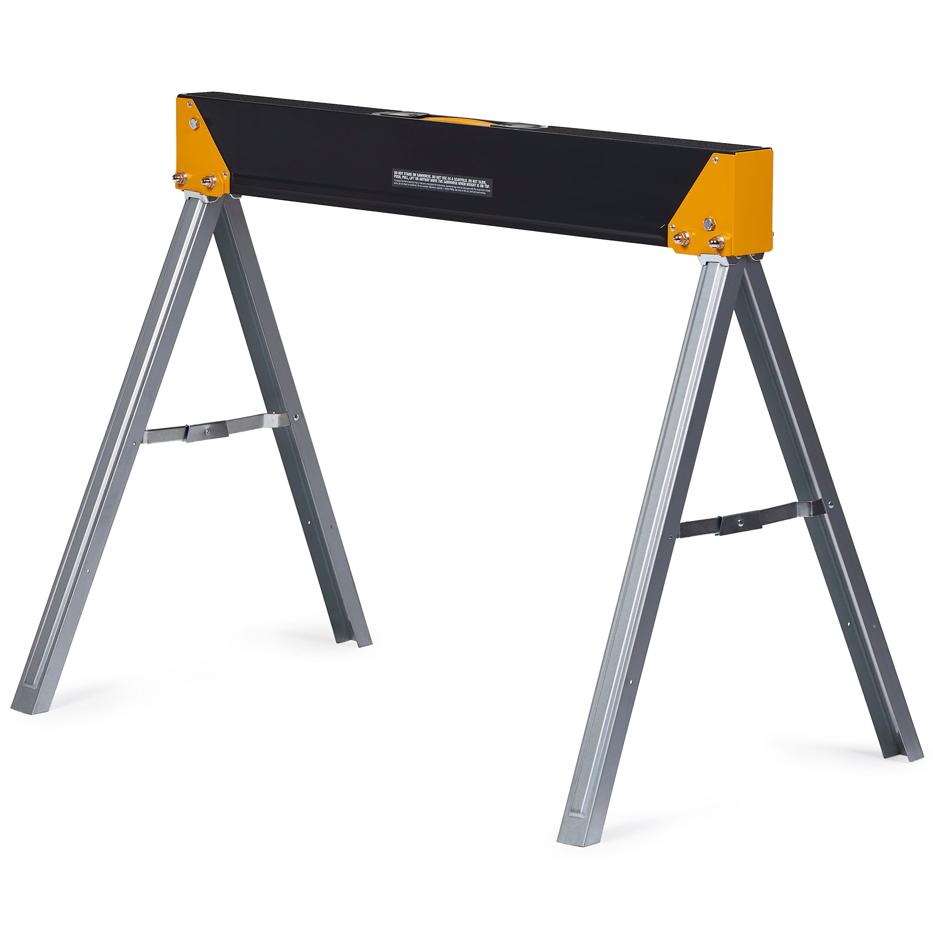 Caballo de aserradero de acero TOUGHBUILT C300-2 2-pack de 35.51 pulgadas de ancho x 28.54 pulgadas de alto (Capacidad de 2200 lb) TB-C300-2