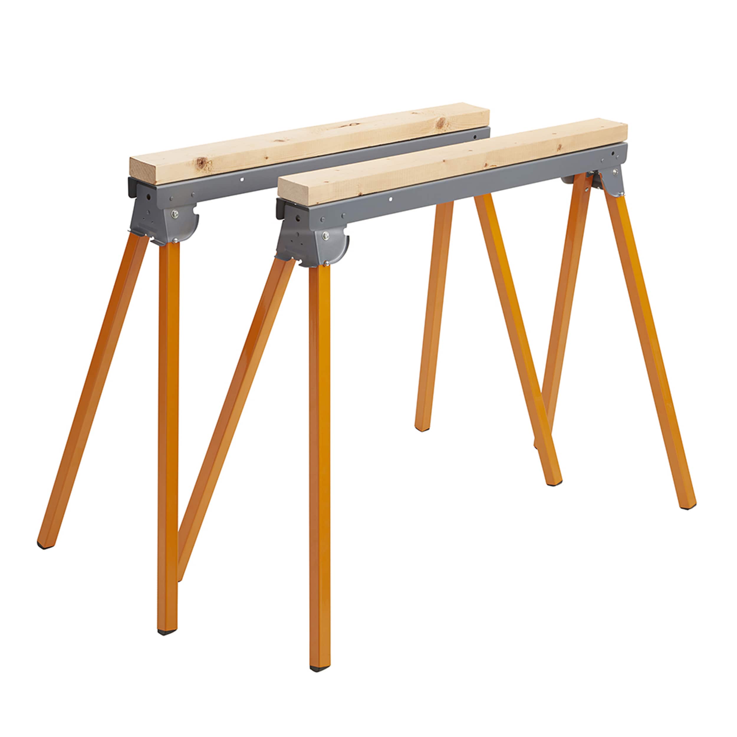 Caballo de cierra BORA 2-Pack 36 pulgadas de ancho x 33 pulgadas de alto caballete de acero (capacidad de 1000 libras) PM-3300T