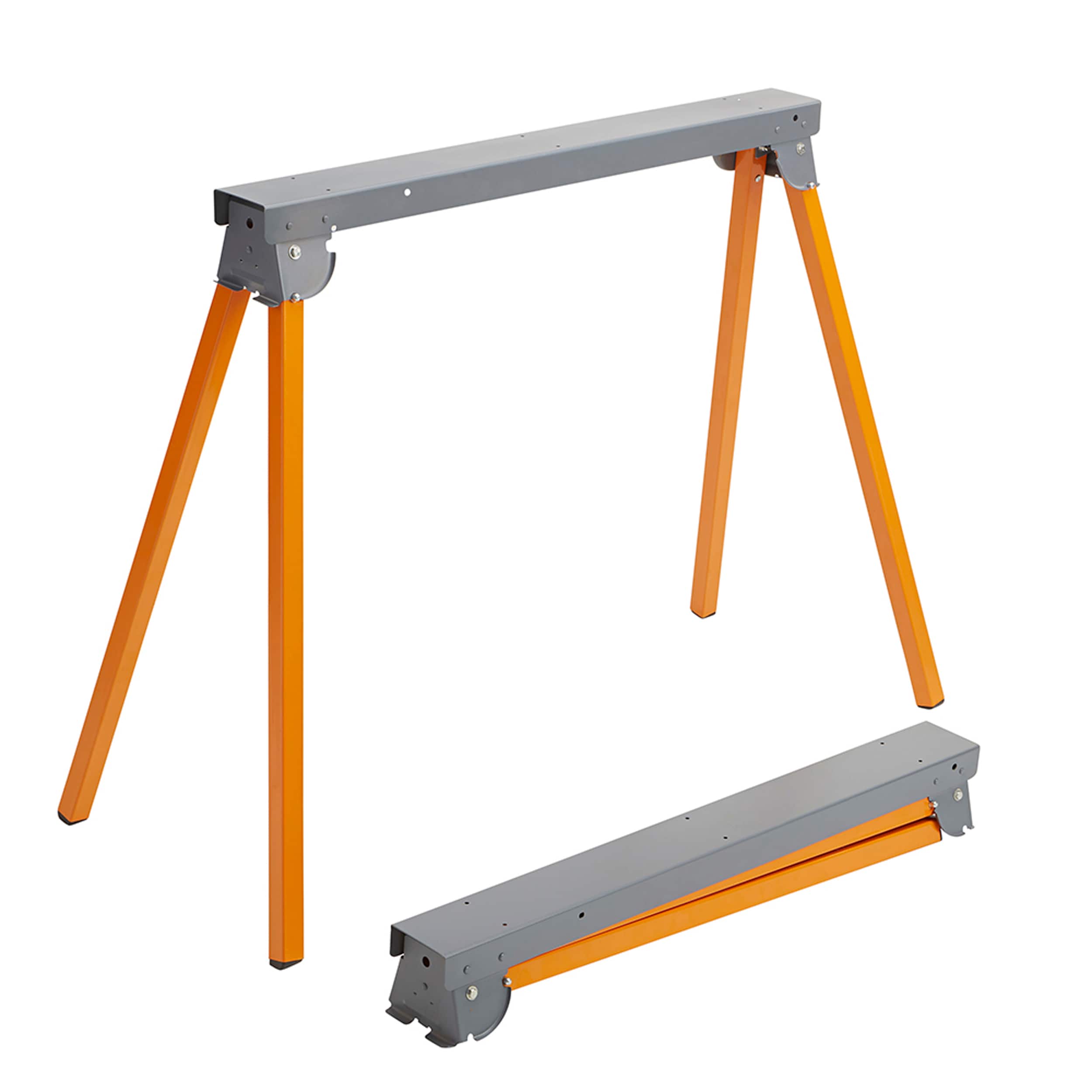 Caballo de cierra BORA 2-Pack 36 pulgadas de ancho x 33 pulgadas de alto caballete de acero (capacidad de 1000 libras) PM-3300T