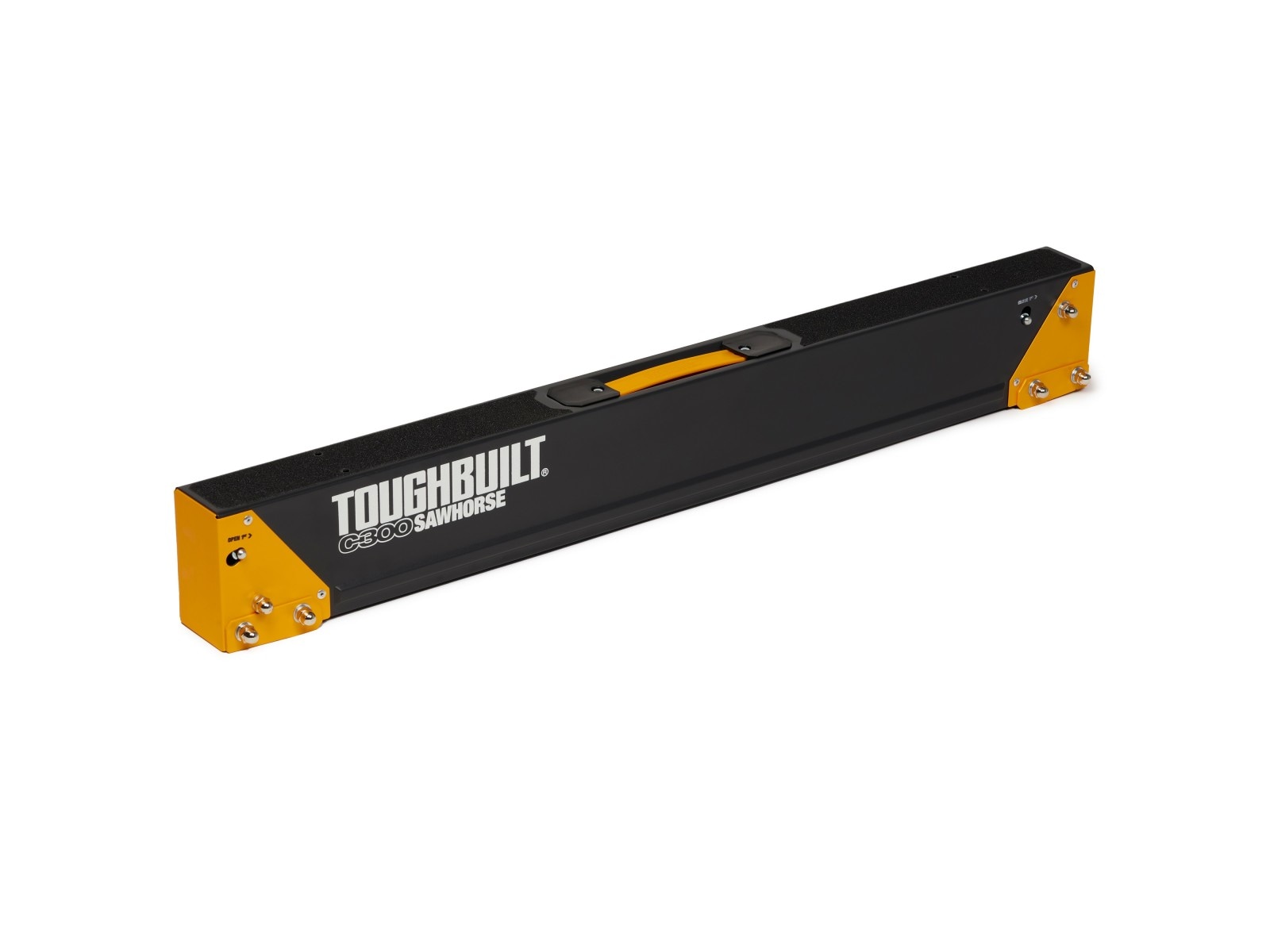 Topes para sierra de acero TOUGHBUILT C300 de 36 pulgadas de ancho y 28.5 pulgadas de alto (capacidad de 1100 lb) TB-C300