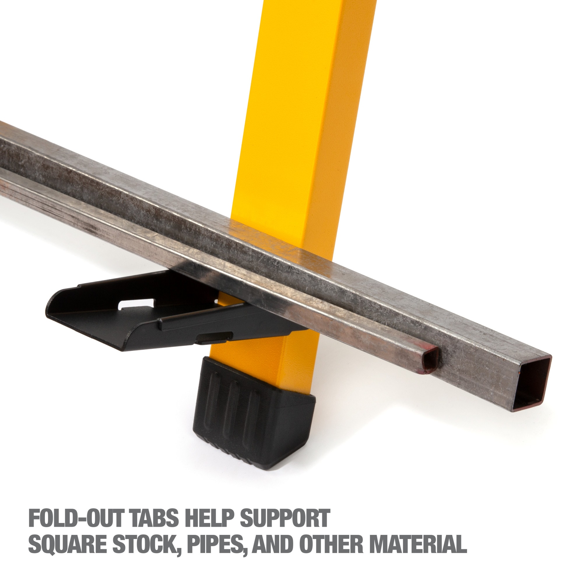 Caballo de sierra de acero ajustable para soldar DEWALT de 36 pulgadas de ancho x 33 pulgadas de alto (Capacidad de 1100 lbs) 92799