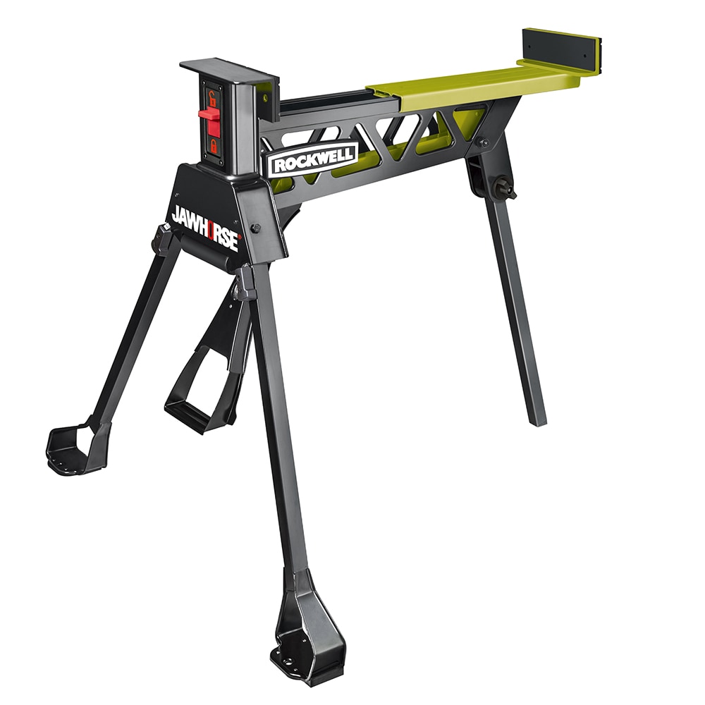 Caballo de sierra ajustable de acero ROCKWELL Jawhorse 35.0 pulgadas de ancho x 39.0 pulgadas de alto (capacidad de 1000.0 libras) RK9003