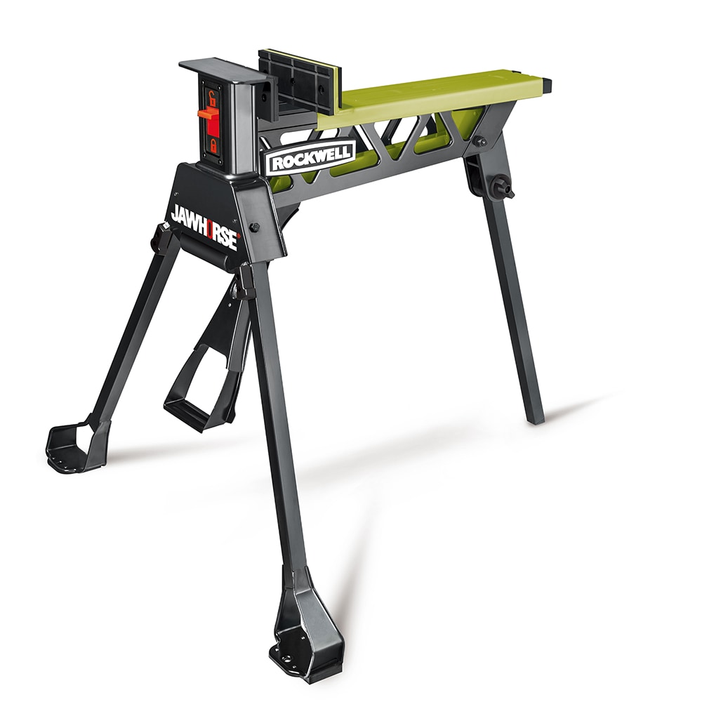 Caballo de sierra ajustable de acero ROCKWELL Jawhorse 35.0 pulgadas de ancho x 39.0 pulgadas de alto (capacidad de 1000.0 libras) RK9003