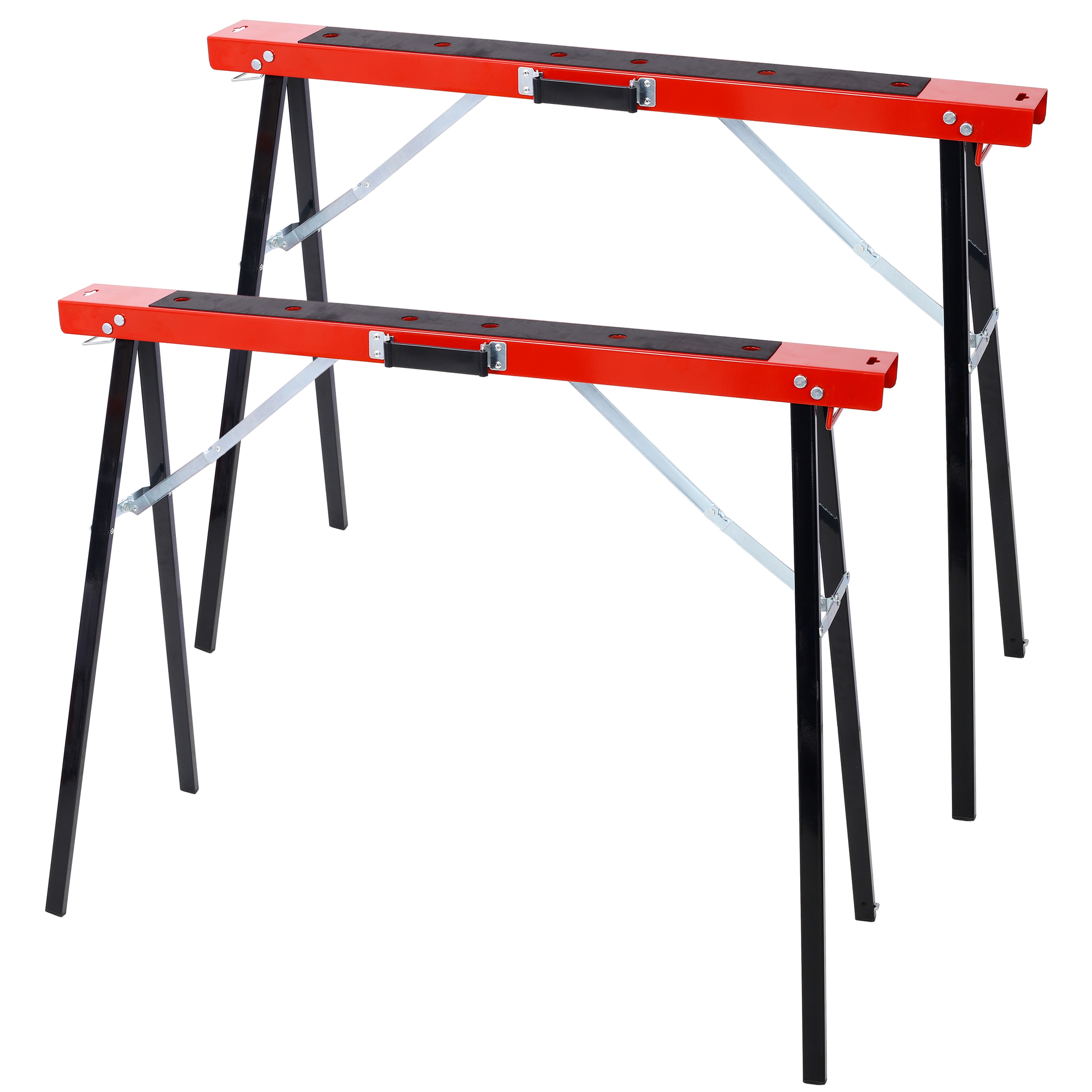 Caballo de Sierra Metálico BigTitan 2-Pack de 41 pulgadas de ancho x 31.6 pulgadas de alto (Capacidad de 275 libras) PL1999008