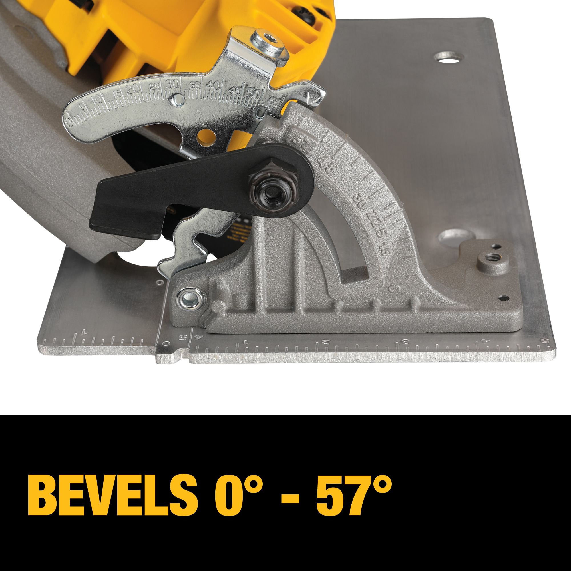 Sierra circular inalámbrica DEWALT XR POWER DETECT de 20 voltios, 7-1/4 pulgadas máx. DCS574B