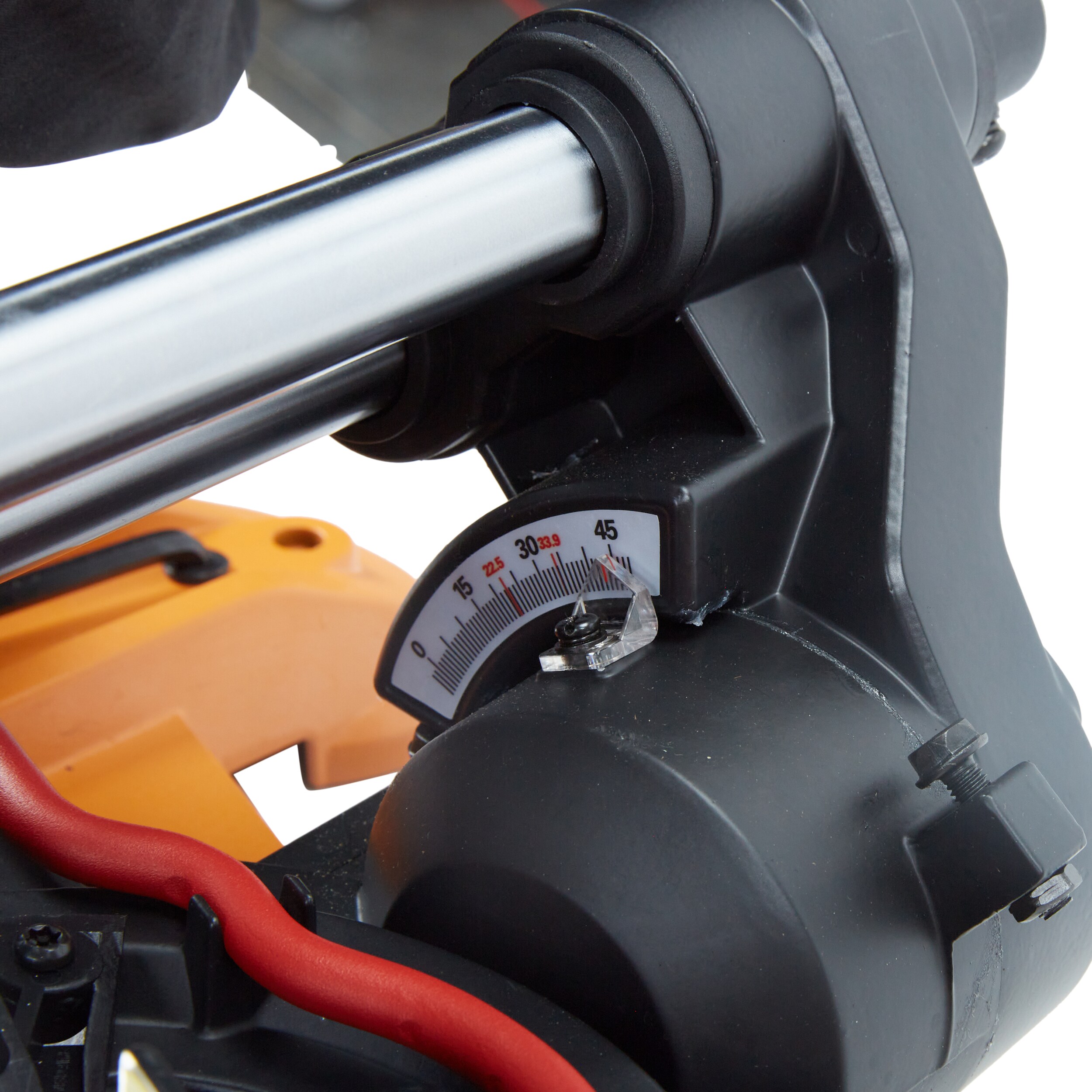 Sierra ingletadora compuesta inalámbrica de un solo bisel deslizante WORX Power Share de 20 voltios con batería incluida de 7-1/4 pulgadas.