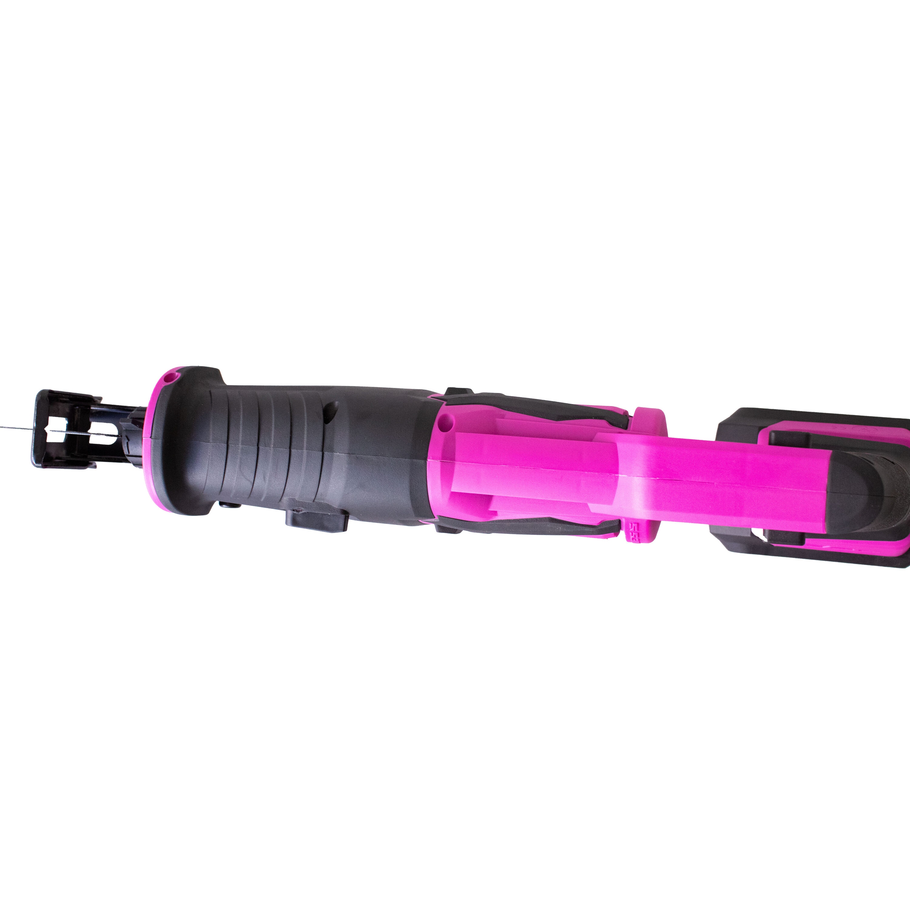 Sierra alternativa inalámbrica sin escobillas de 20 voltios de The Original Pink Box PB20VREC