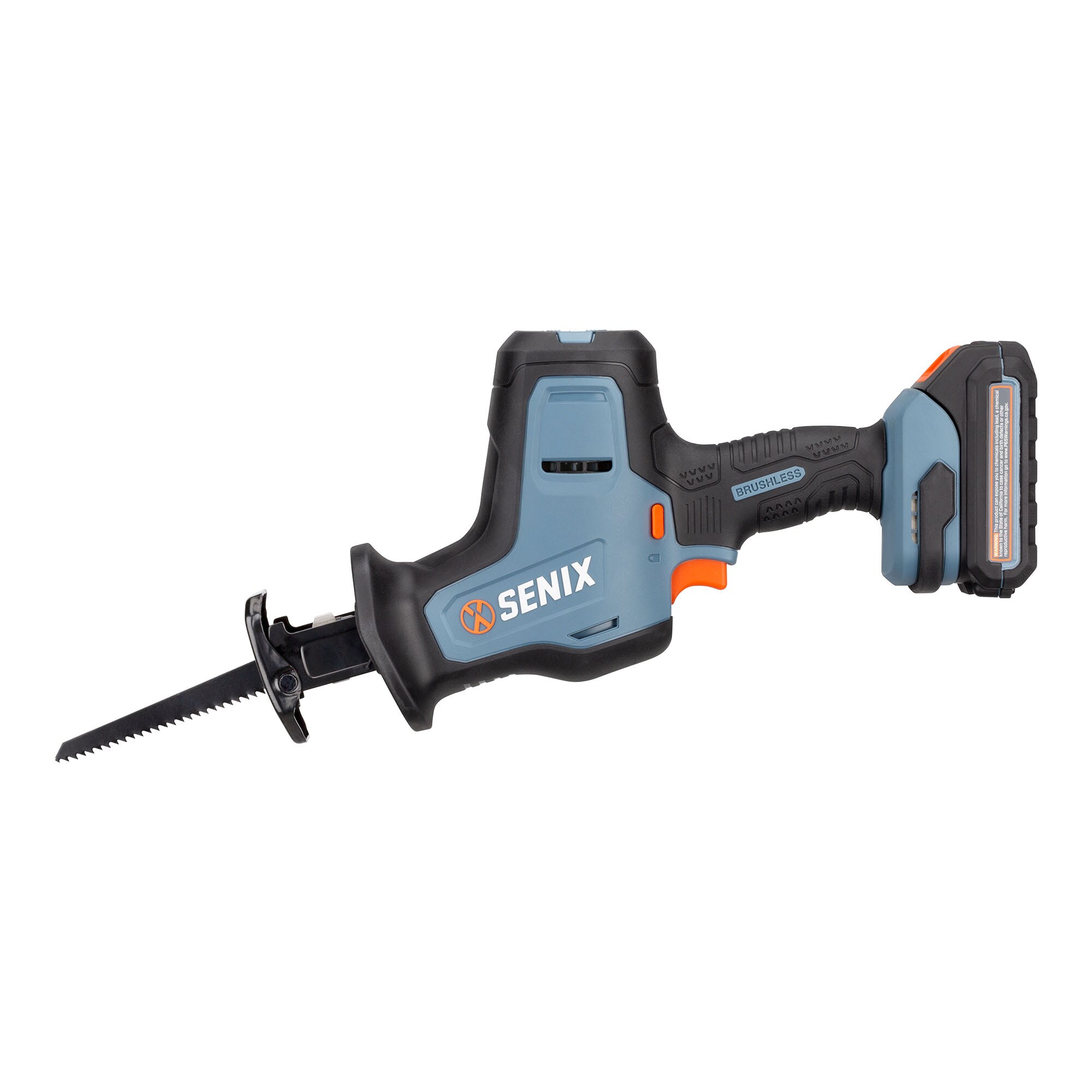 Sierra de Sable Inalámbrica Recíproca SINX X2 20 voltios 2 amperios con Velocidad Variable Brushless (Batería incluida) PSRX2-M2