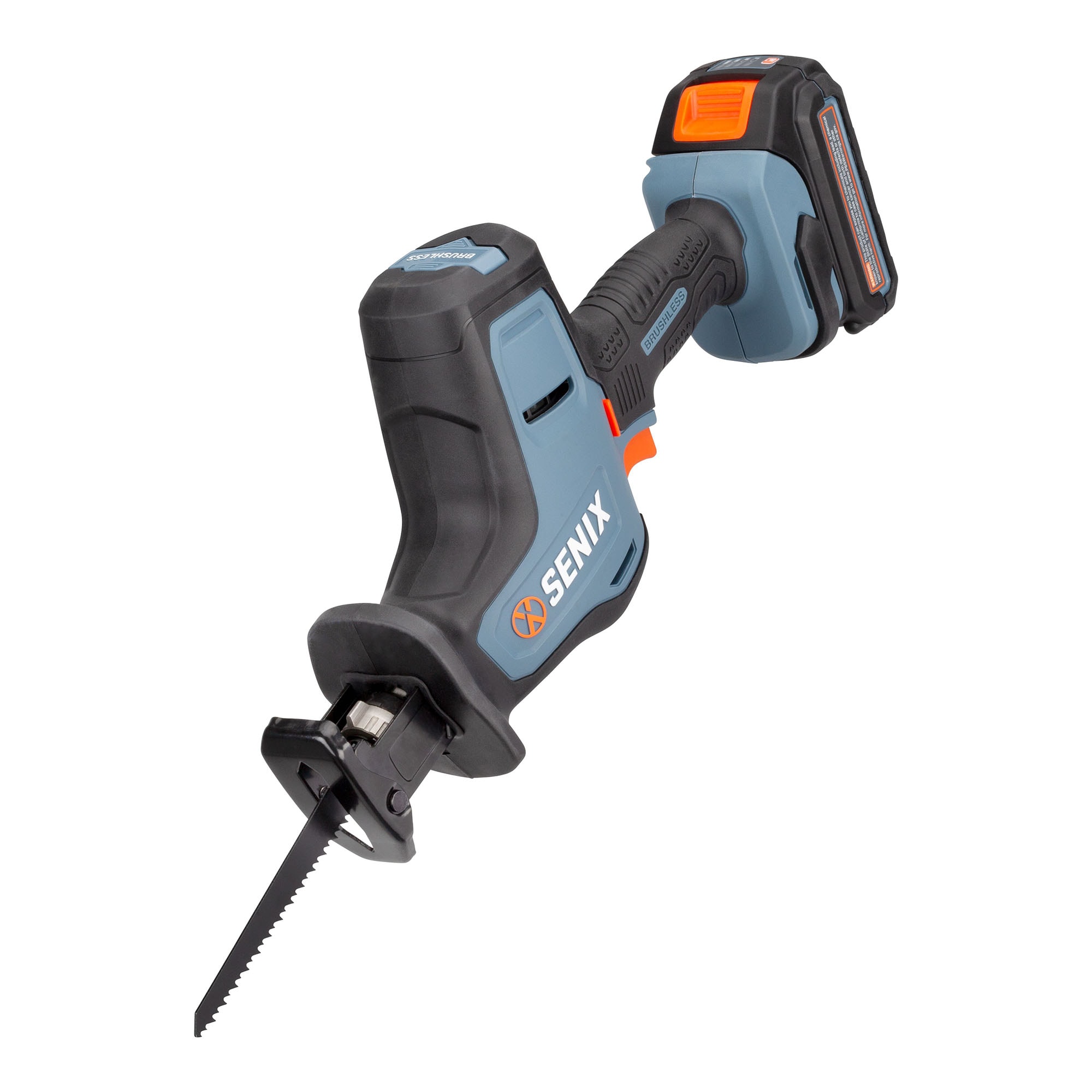 Sierra de Sable Inalámbrica Recíproca SINX X2 20 voltios 2 amperios con Velocidad Variable Brushless (Batería incluida) PSRX2-M2