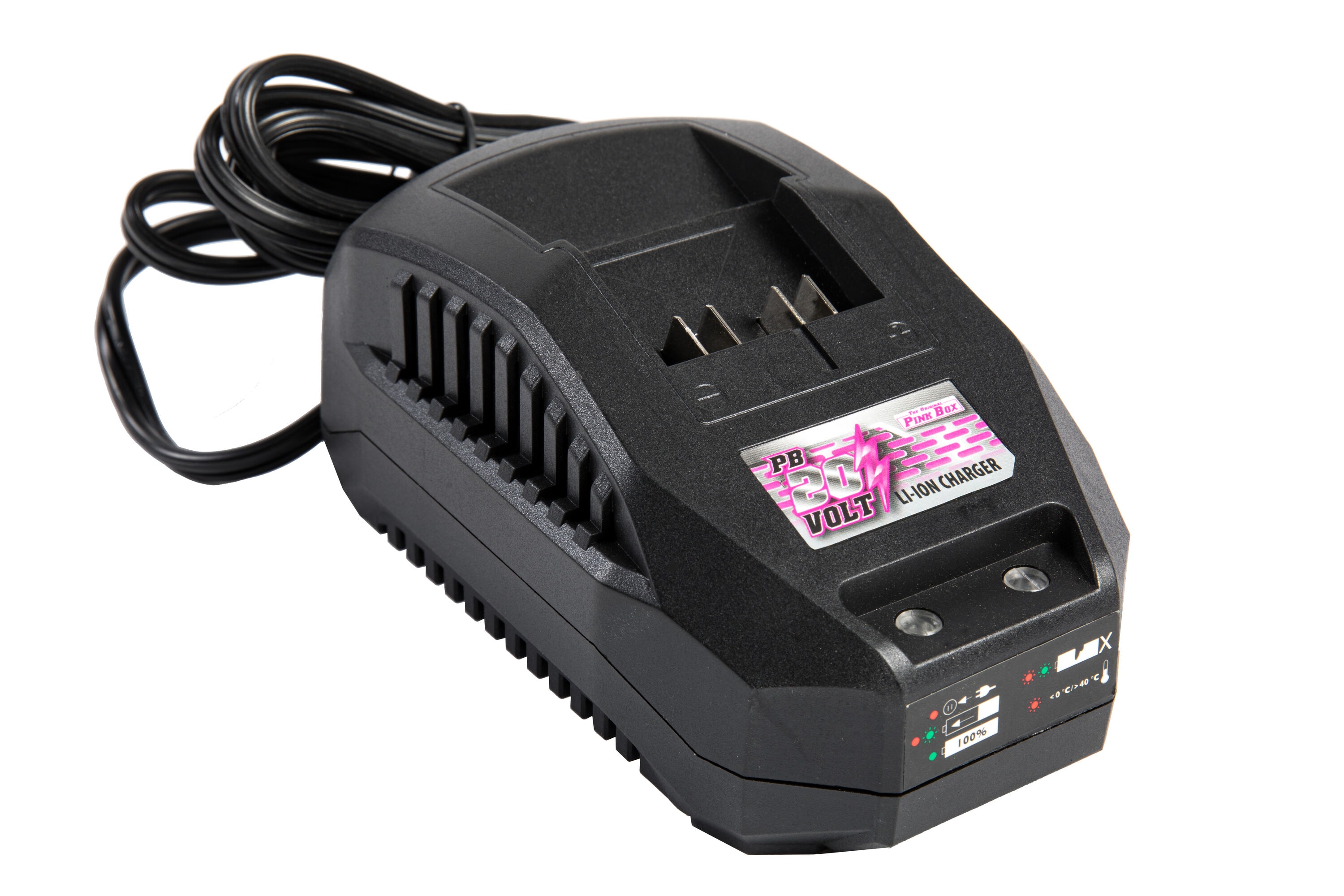 Sierra reciproca inalámbrica sin escobillas de 20 voltios de The Original Pink Box (batería incluida) PB20VREC-2AH-CHRGR