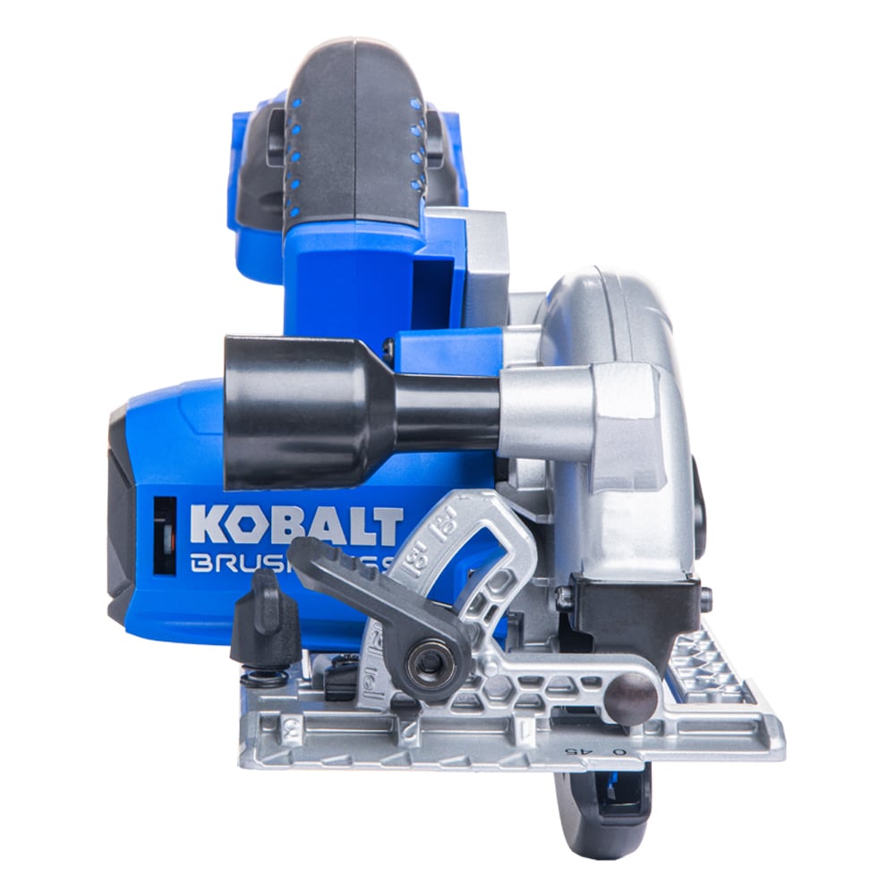 Sierra circular inalámbrica sin escobillas de 24 voltios y 4-1/2 pulgadas Kobalt KCCS 124B-03