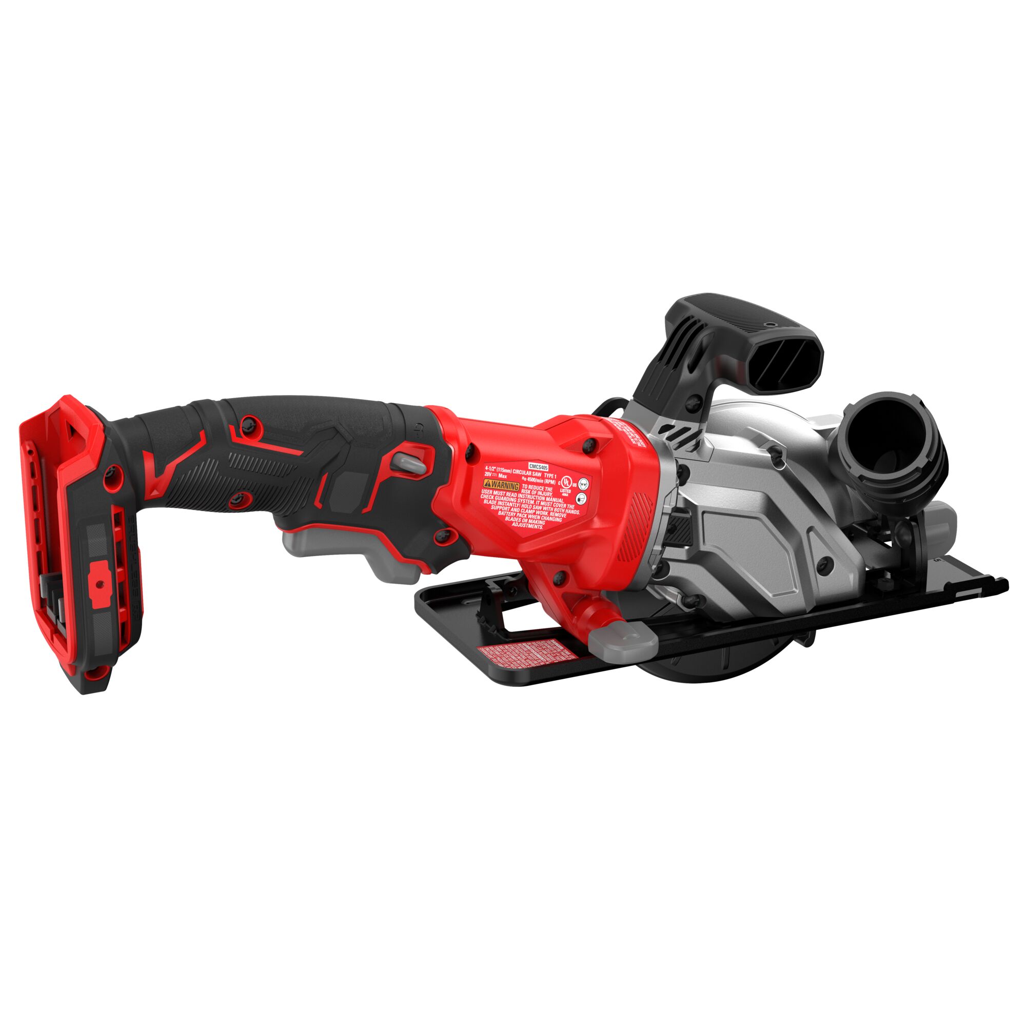 Sierra circular inalámbrica sin escobillas CRAFTSMAN V20 RP de 20 voltios Max 4-1/2 pulgadas