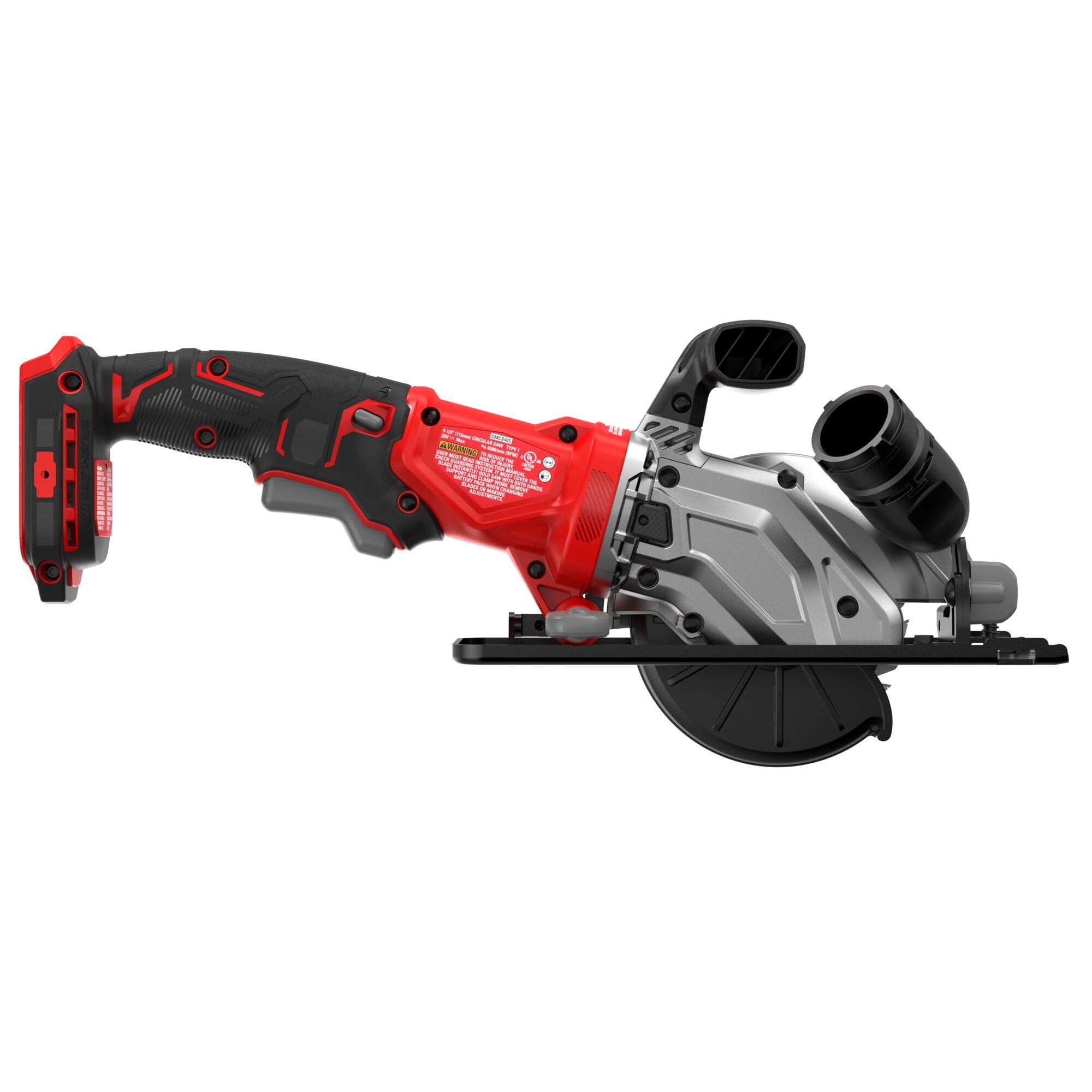 Sierra circular inalámbrica sin escobillas CRAFTSMAN V20 RP de 20 voltios Max 4-1/2 pulgadas