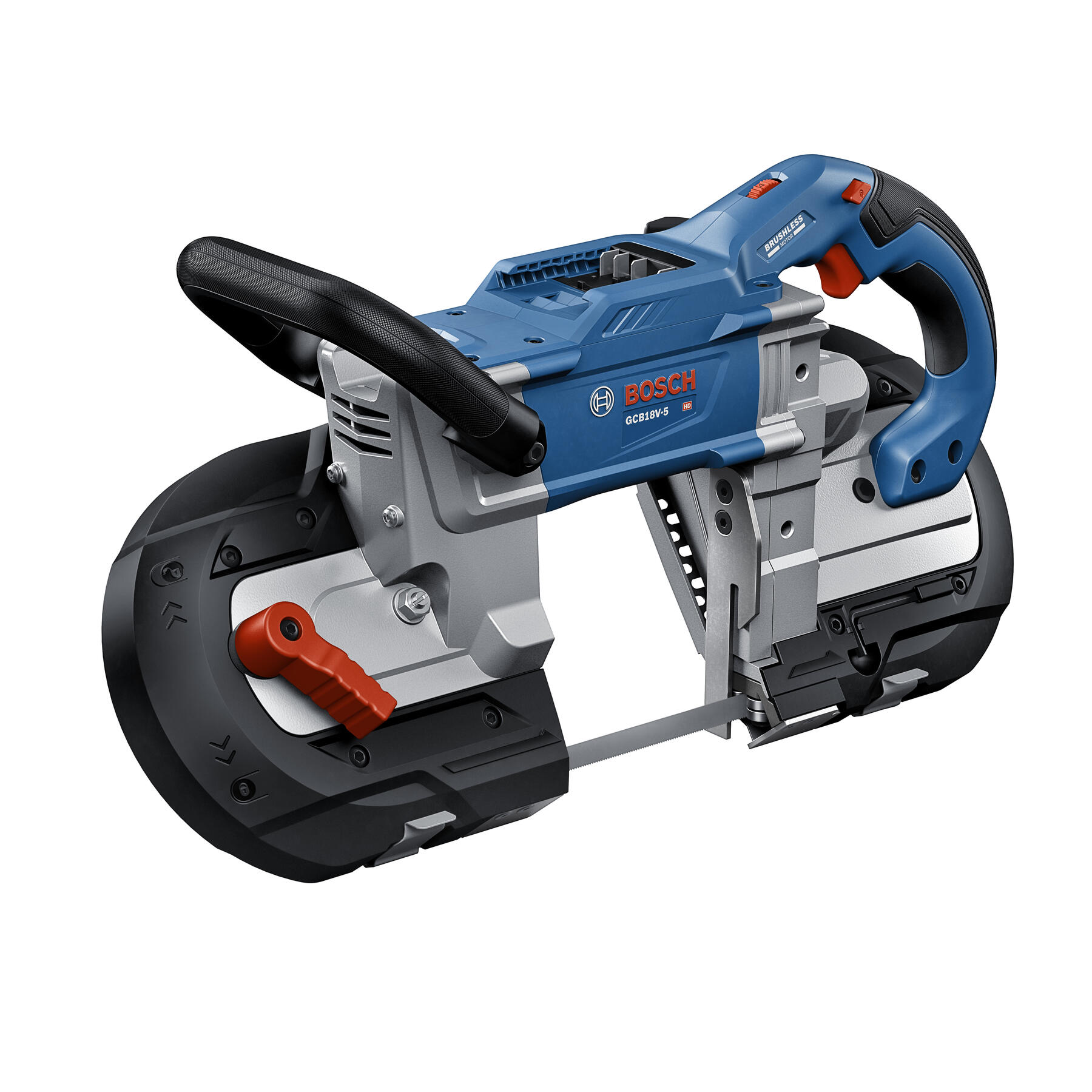 Sierra de cinta portátil Bosch de 4.8 pulgadas (Batería no incluida) GCB18V-5N